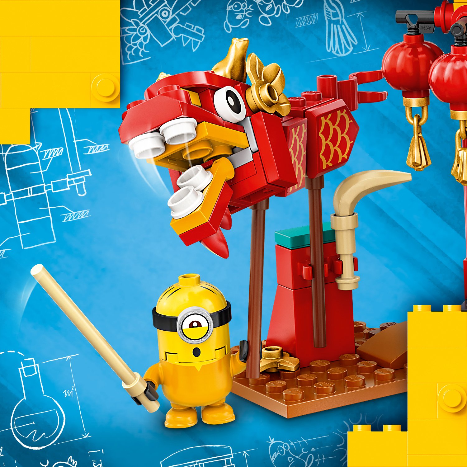 Lego Minions 75550 Бойцы кунг-фу