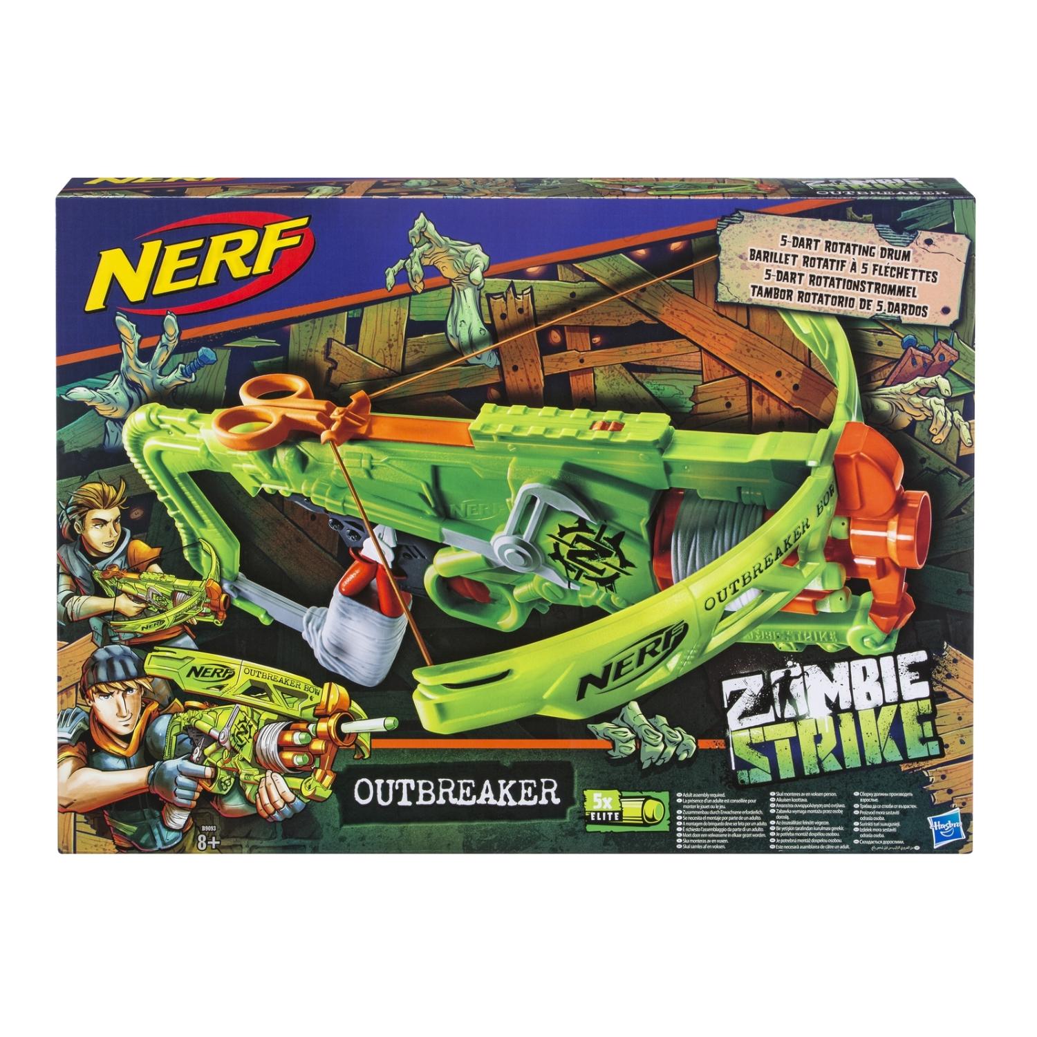 Бластер Nerf Зомби Страйк B9093 Аутбрейкер