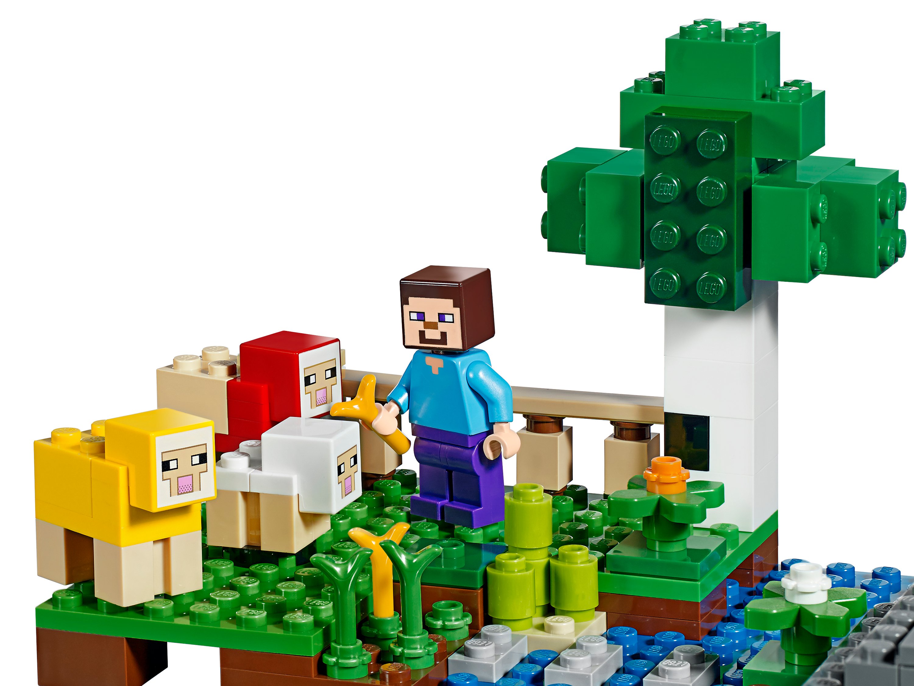 Lego Minecraft 21153 Шерстяная ферма
