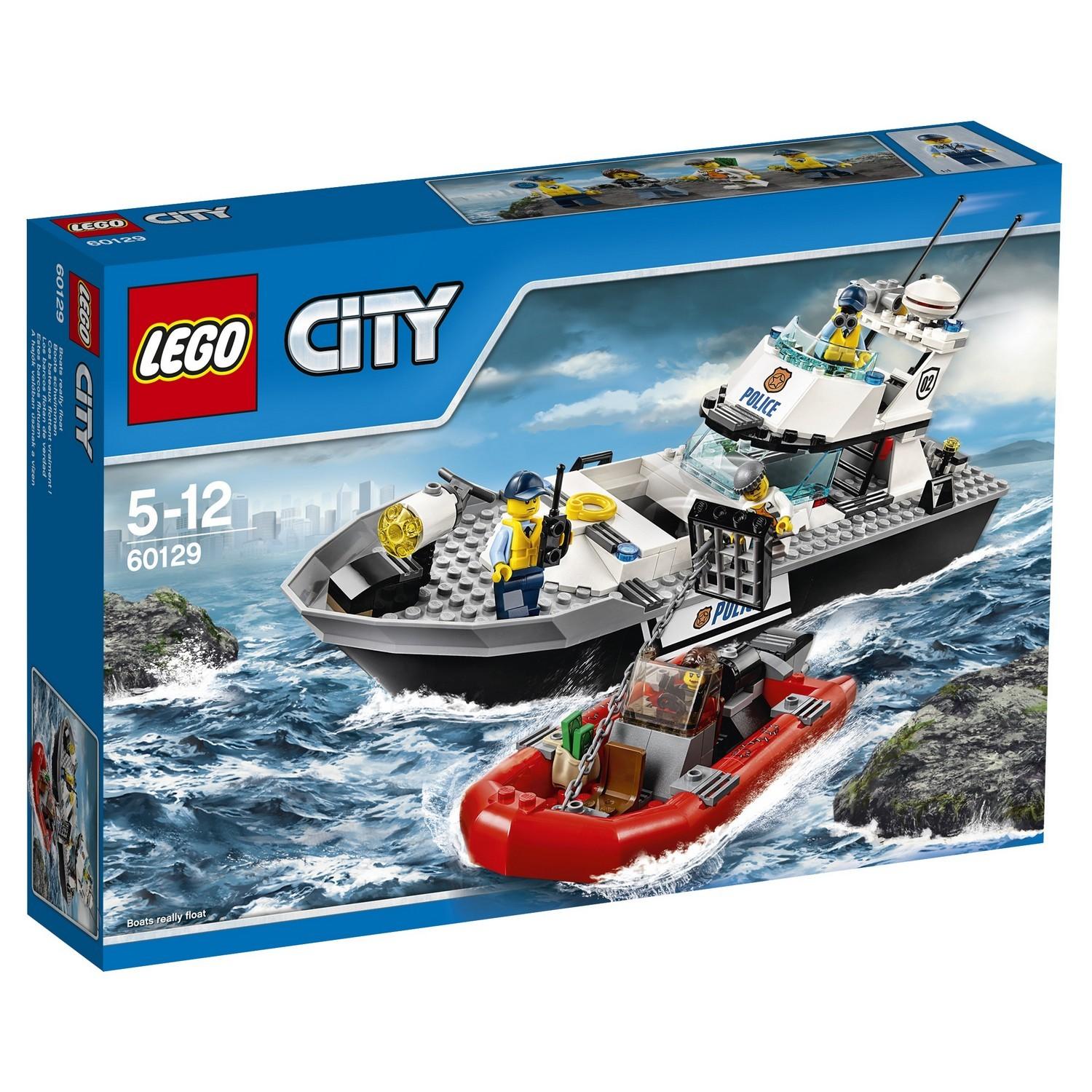 Lego City 60129 Полицейский патрульный катер