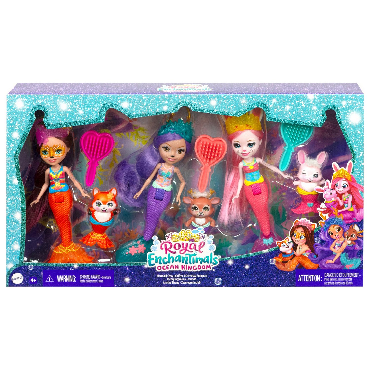 Набор Enchantimals HCF87 Волшебные русалочки