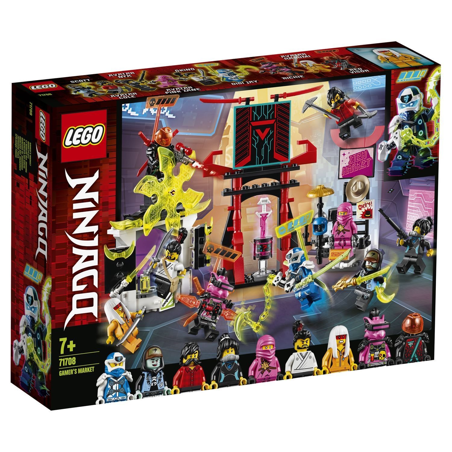 Lego Ninjago 71708 Киберрынок
