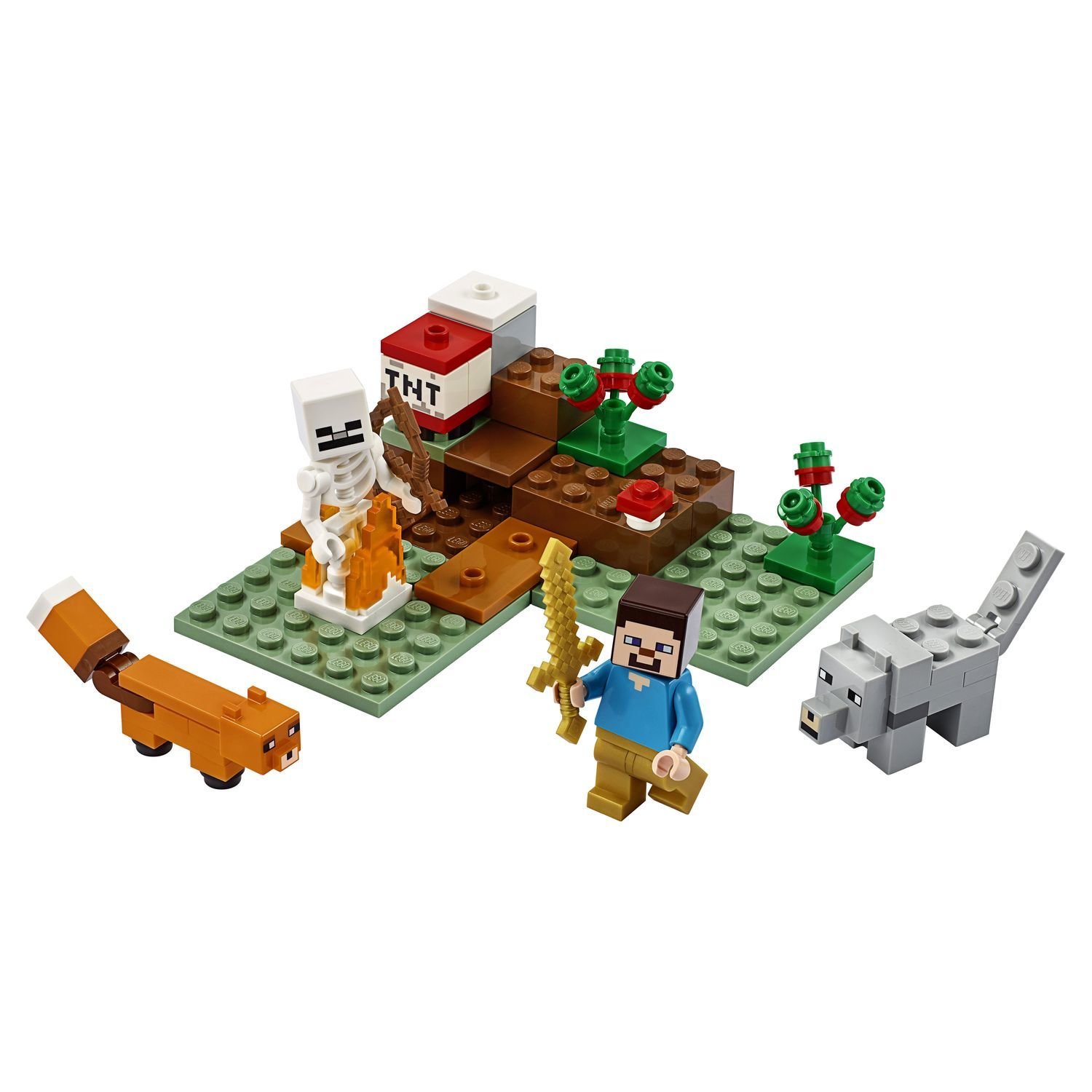 Lego Minecraft 21162 Приключения в тайге