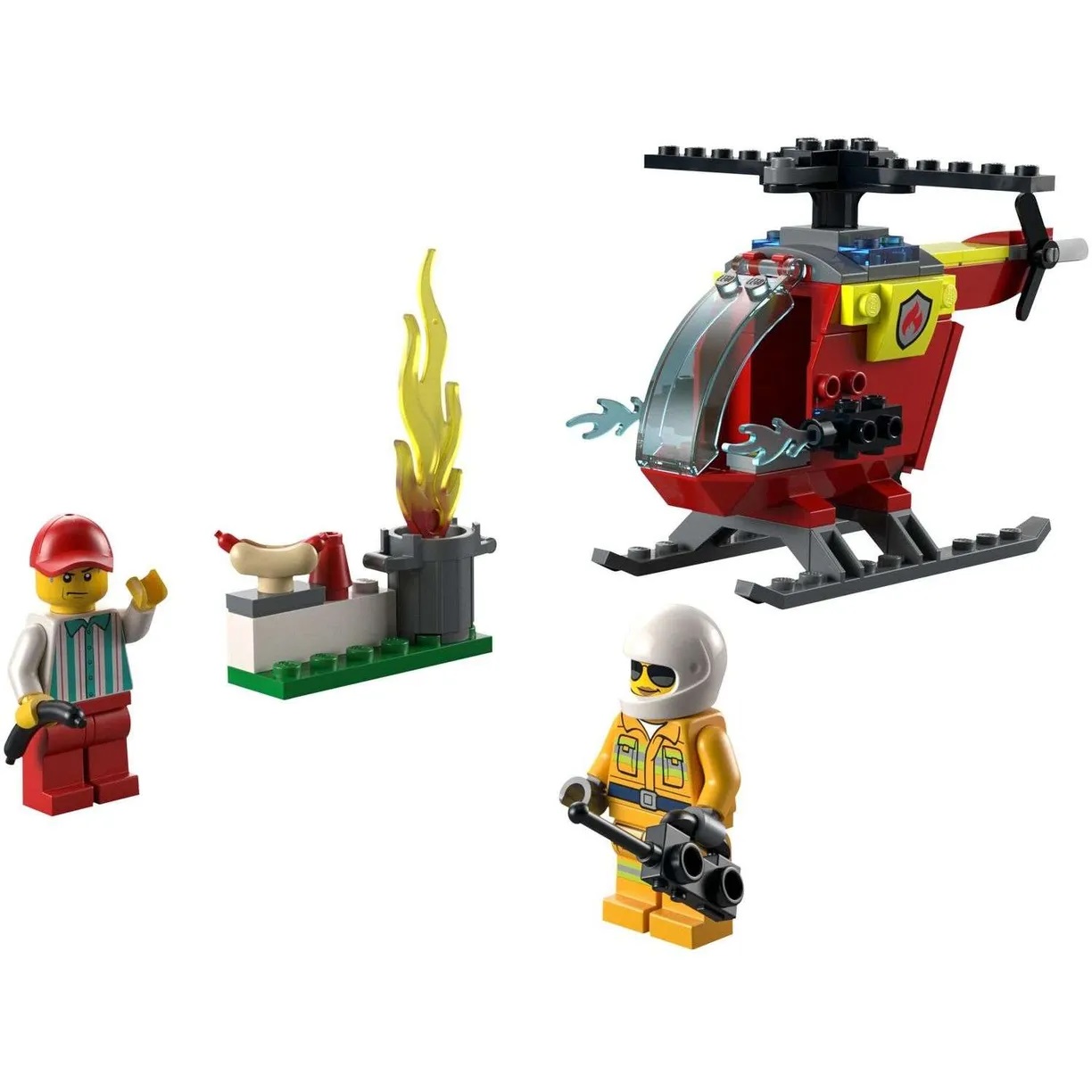 Lego City 60318 Пожарный вертолёт