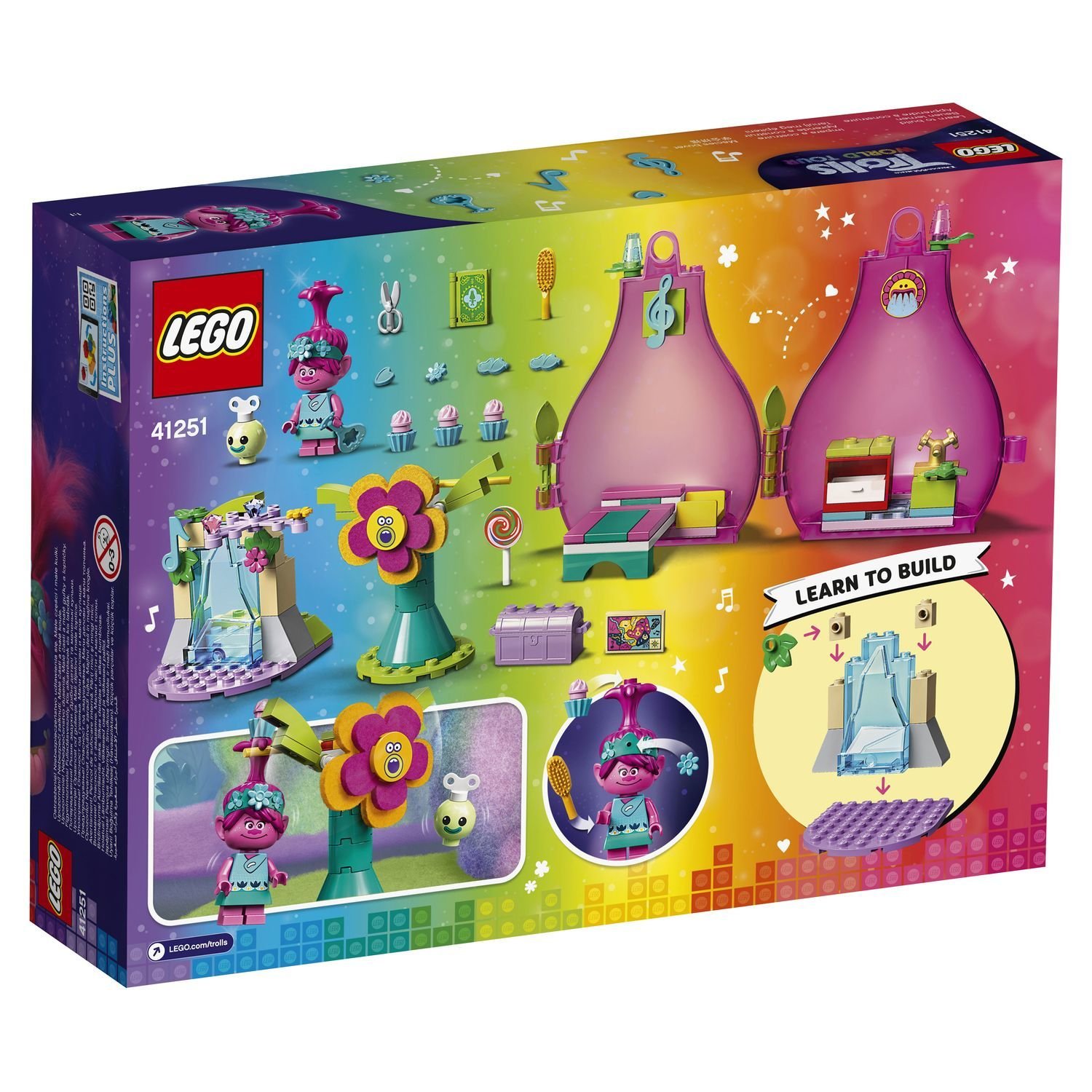 Lego Trolls 41251 Домик-бутон Розочки