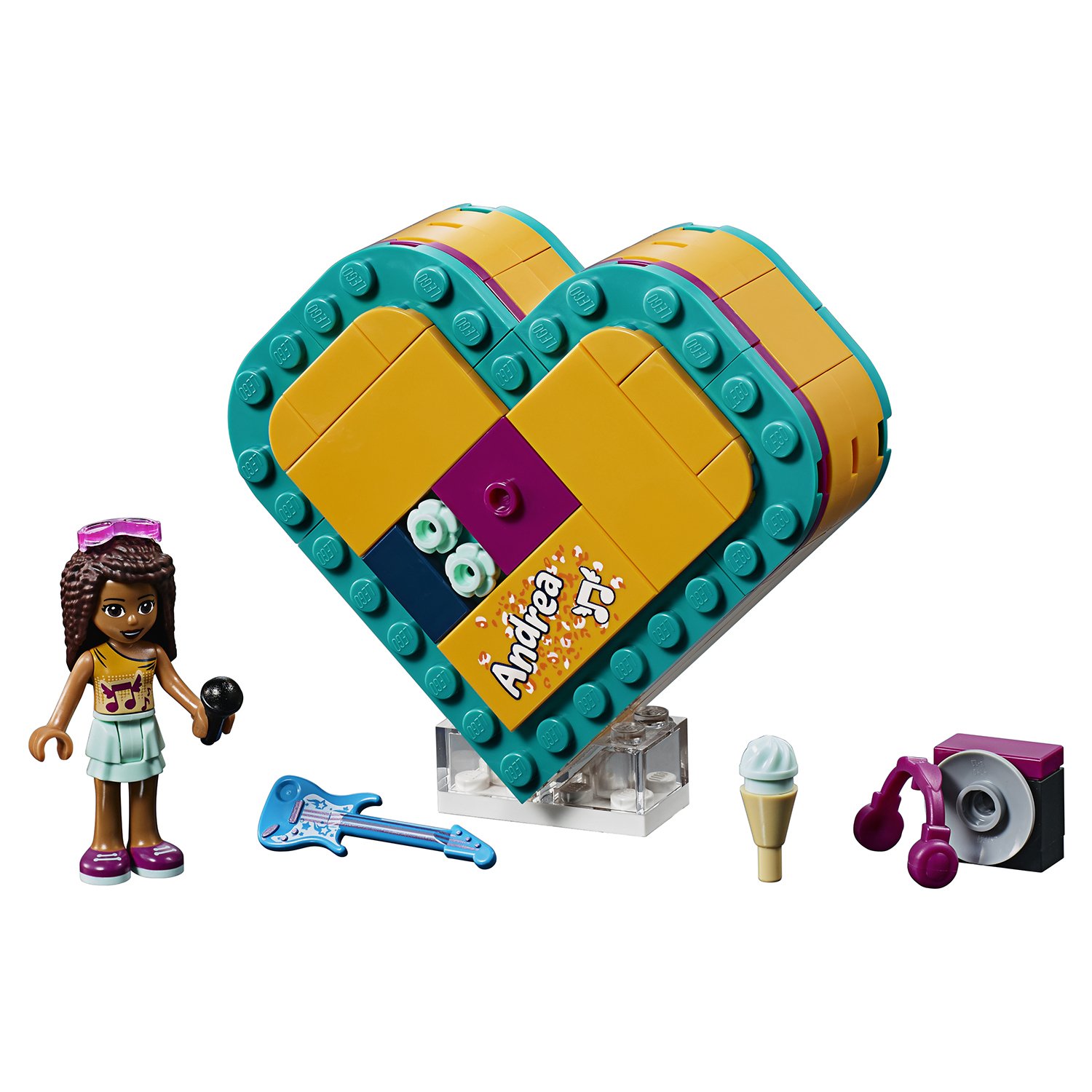 Lego Friends 41354 Шкатулка-сердечко Андреа