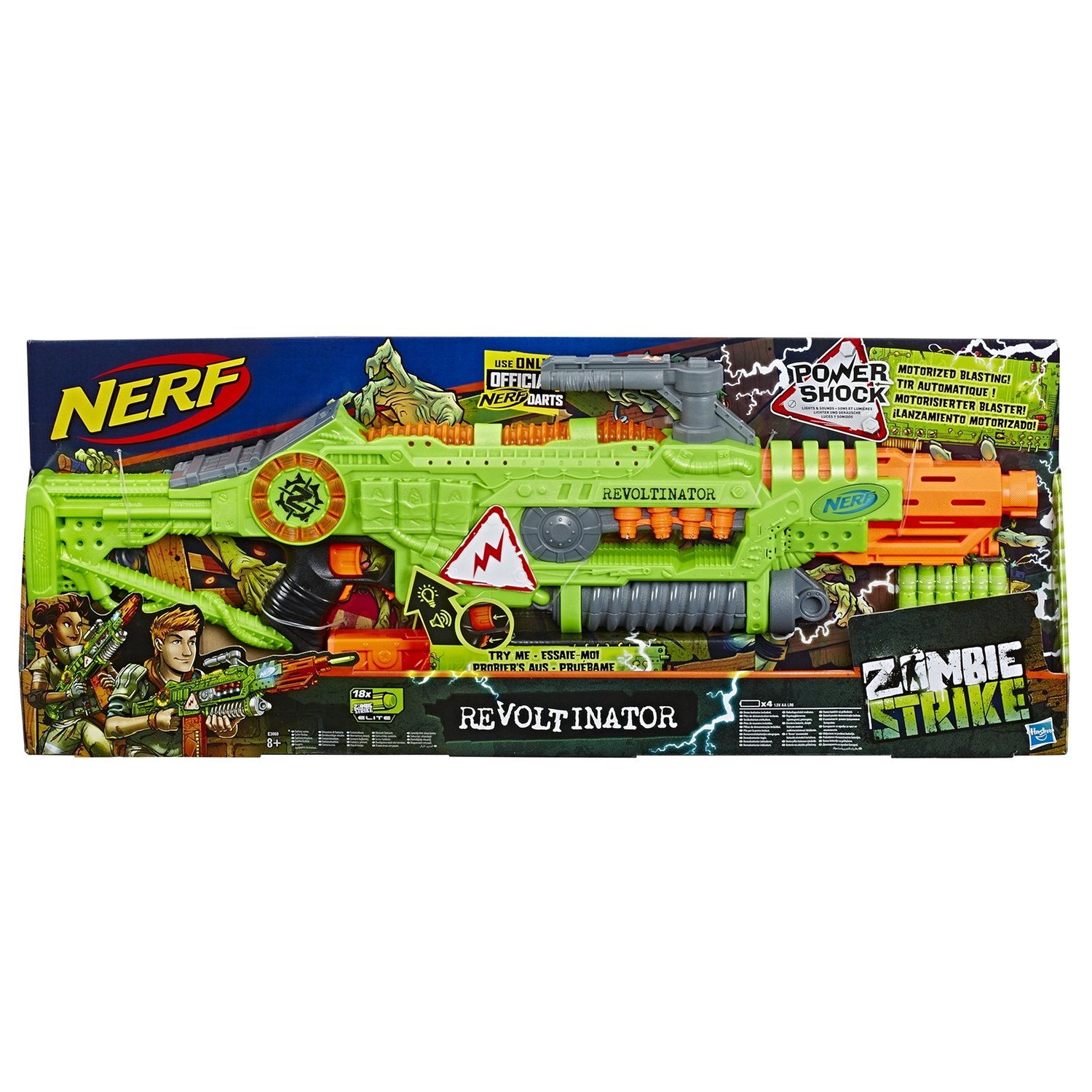 Бластер Nerf Зомби Страйк E3060 Револтинатор
