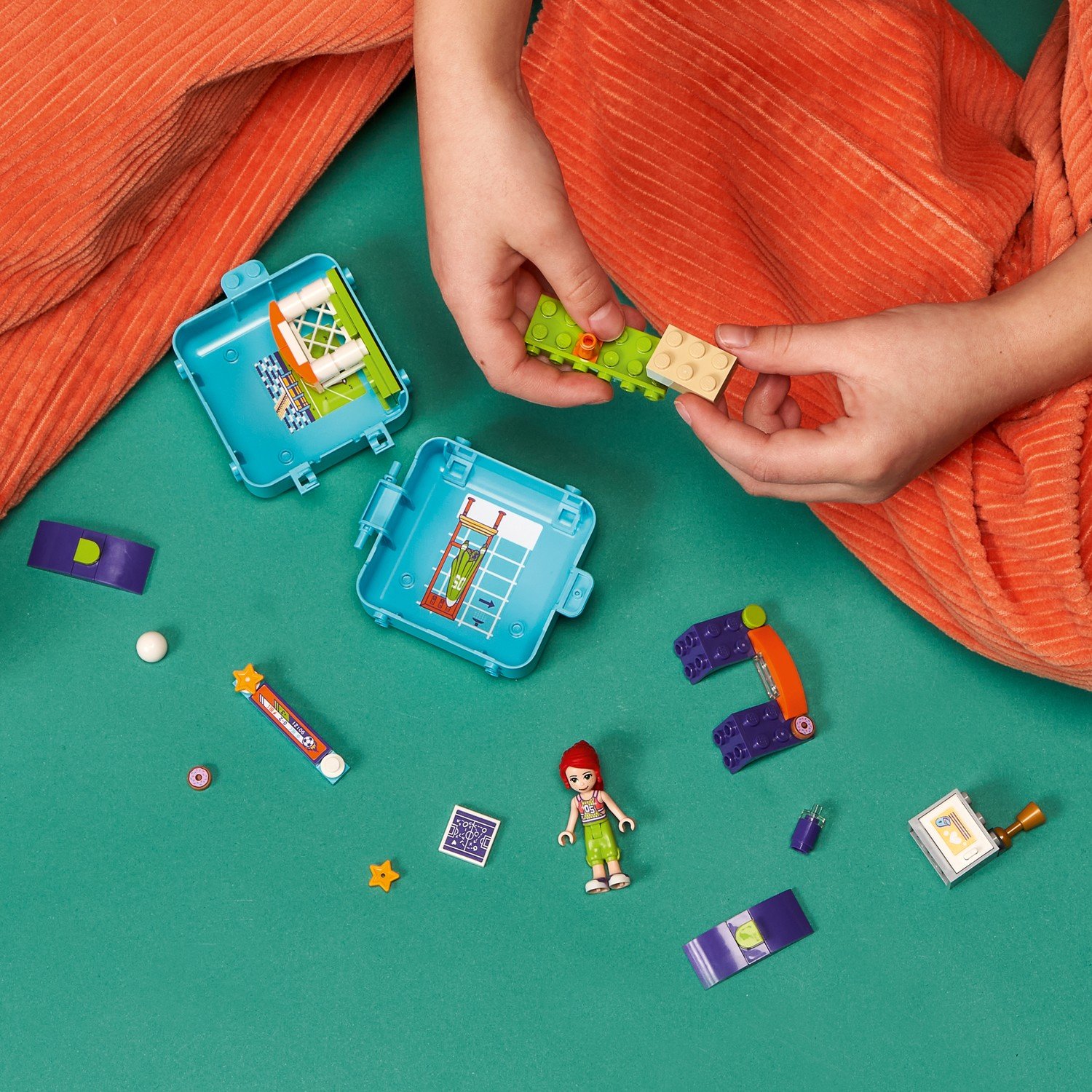 Lego Friends 41669 Футбольный кубик Мии