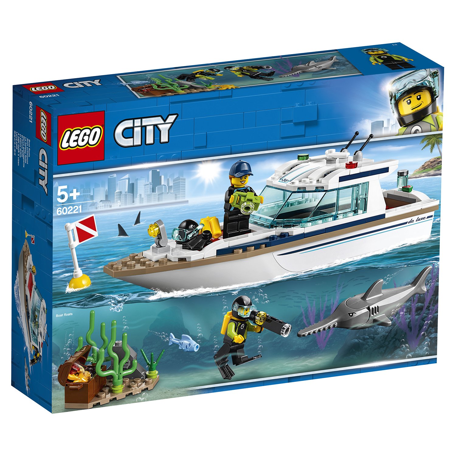 Lego City 60221 Яхта для дайвинга