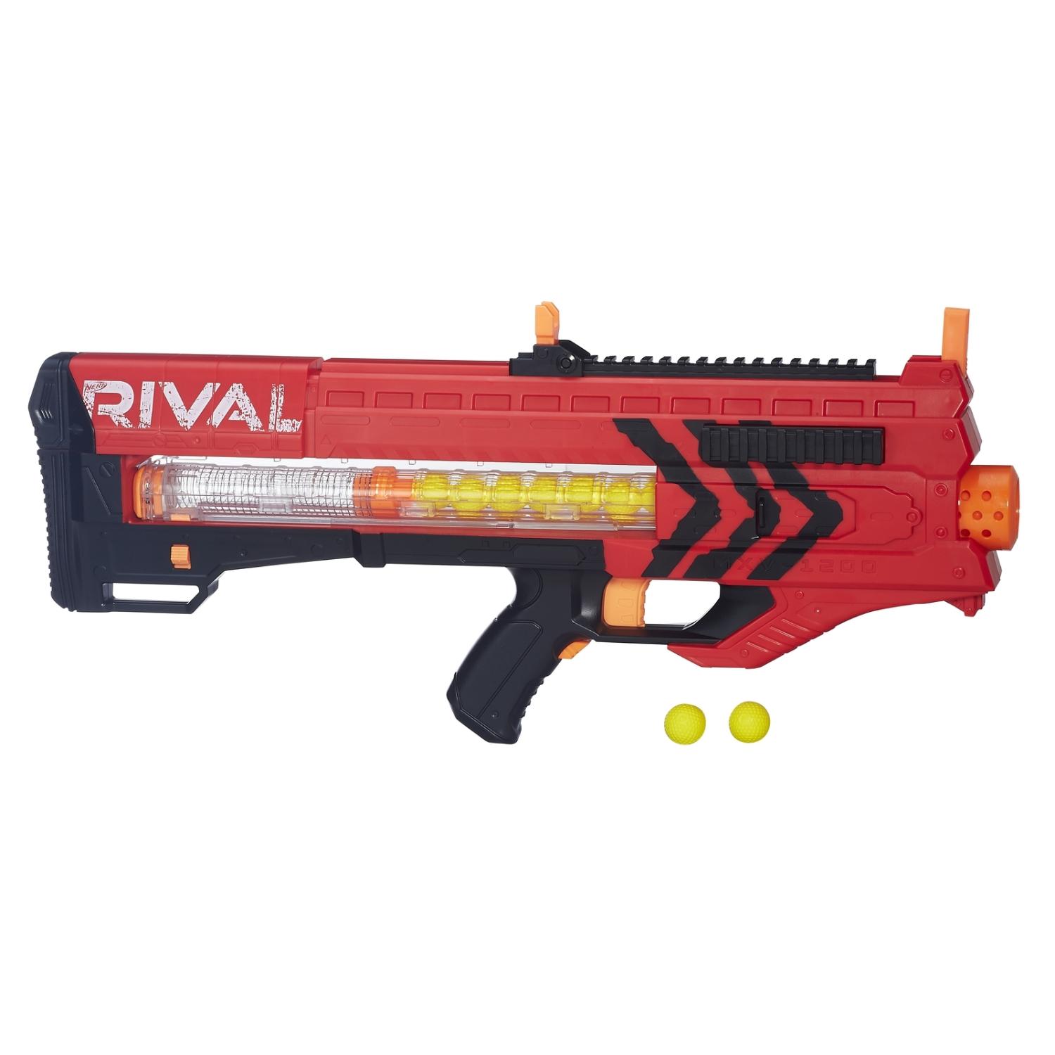 Бластер Nerf Райвал B1592 Зевс красный