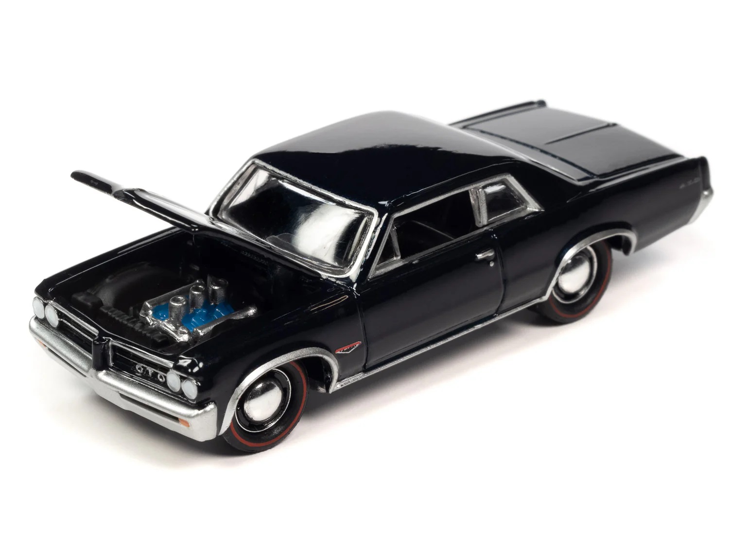 Машинка Johny Lightning 1964 Pontiac GTO Nocturne Blue Poly