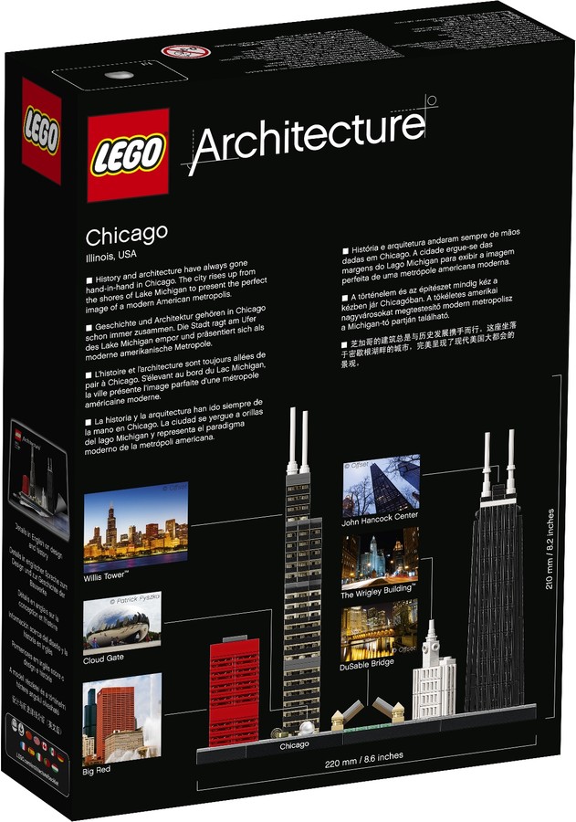 Lego Architecture 21033 Чикаго