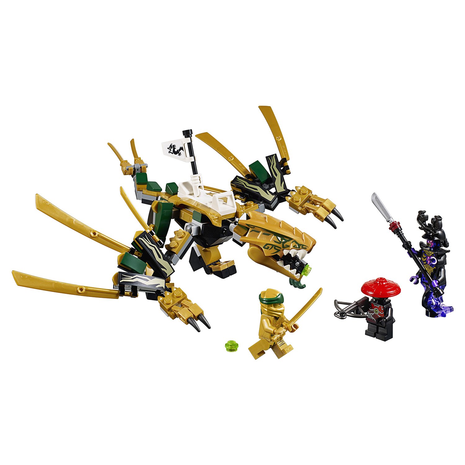 Lego Ninjago 70666 Золотой Дракон