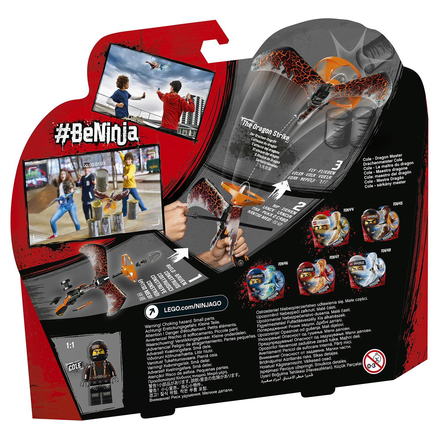Lego Ninjago 70645 Коул — Мастер дракона