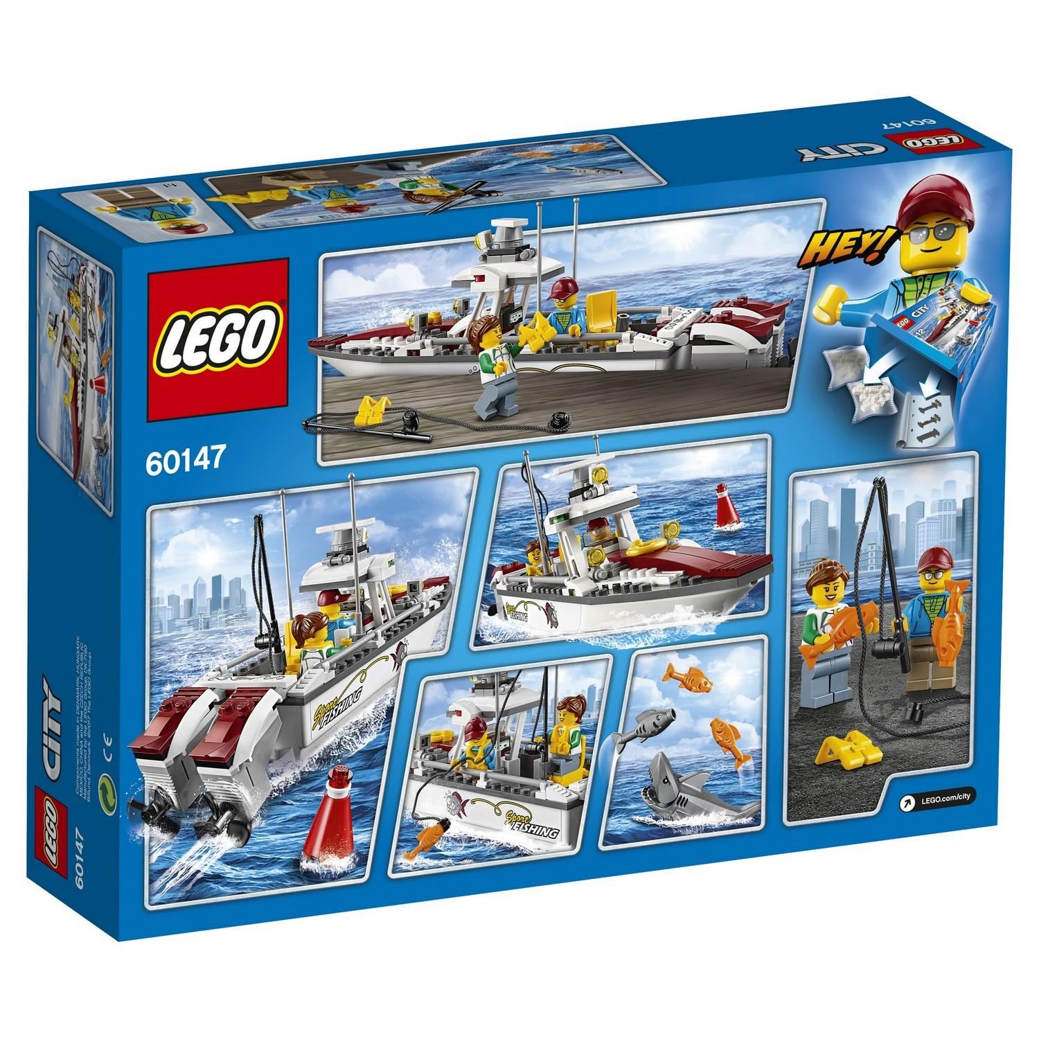 Lego City 60147 Рыболовный катер