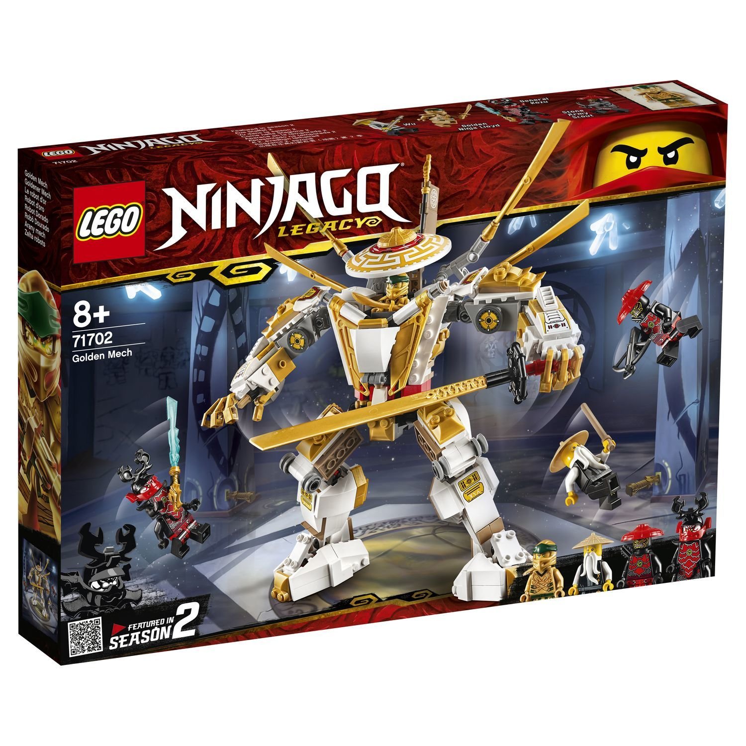 Lego Ninjago 71702 Золотой робот
