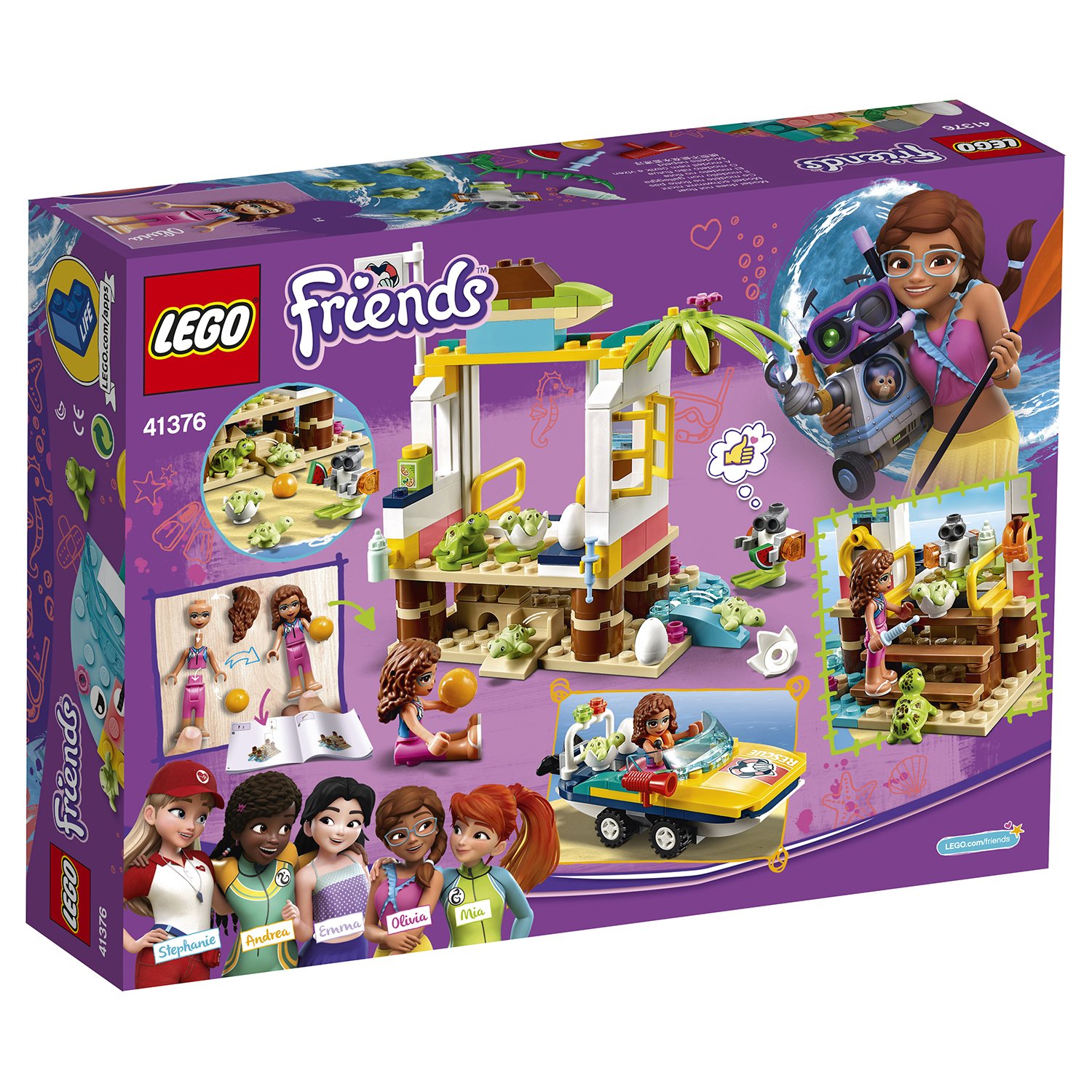 Lego Friends 41376 Спасение черепах