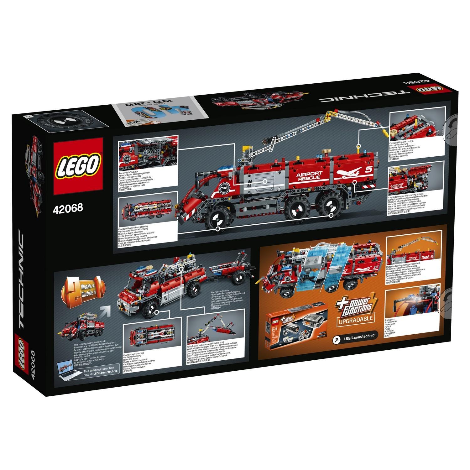 Lego Technic 42068 Автомобиль спасательной службы