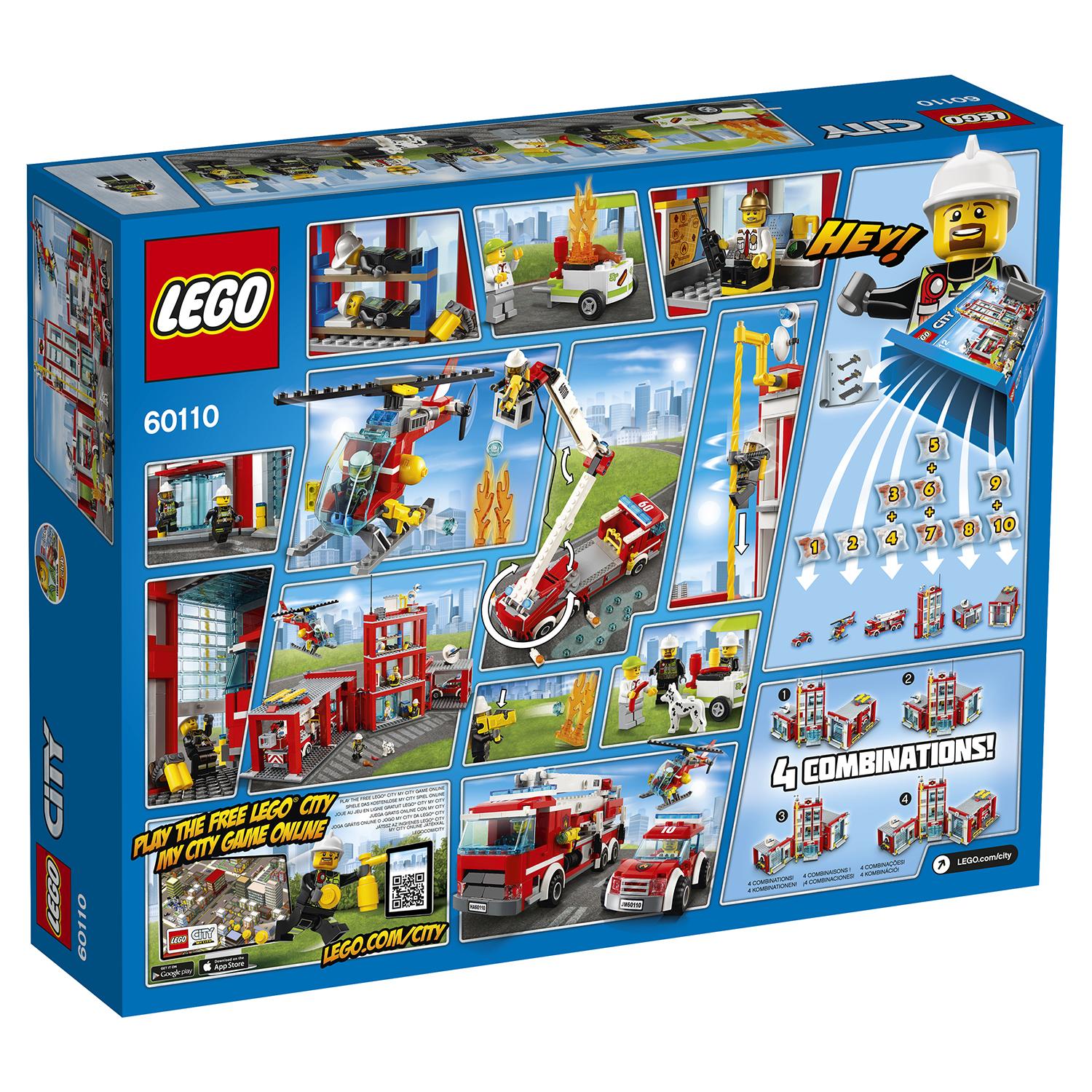 Lego City 60110 Пожарная часть