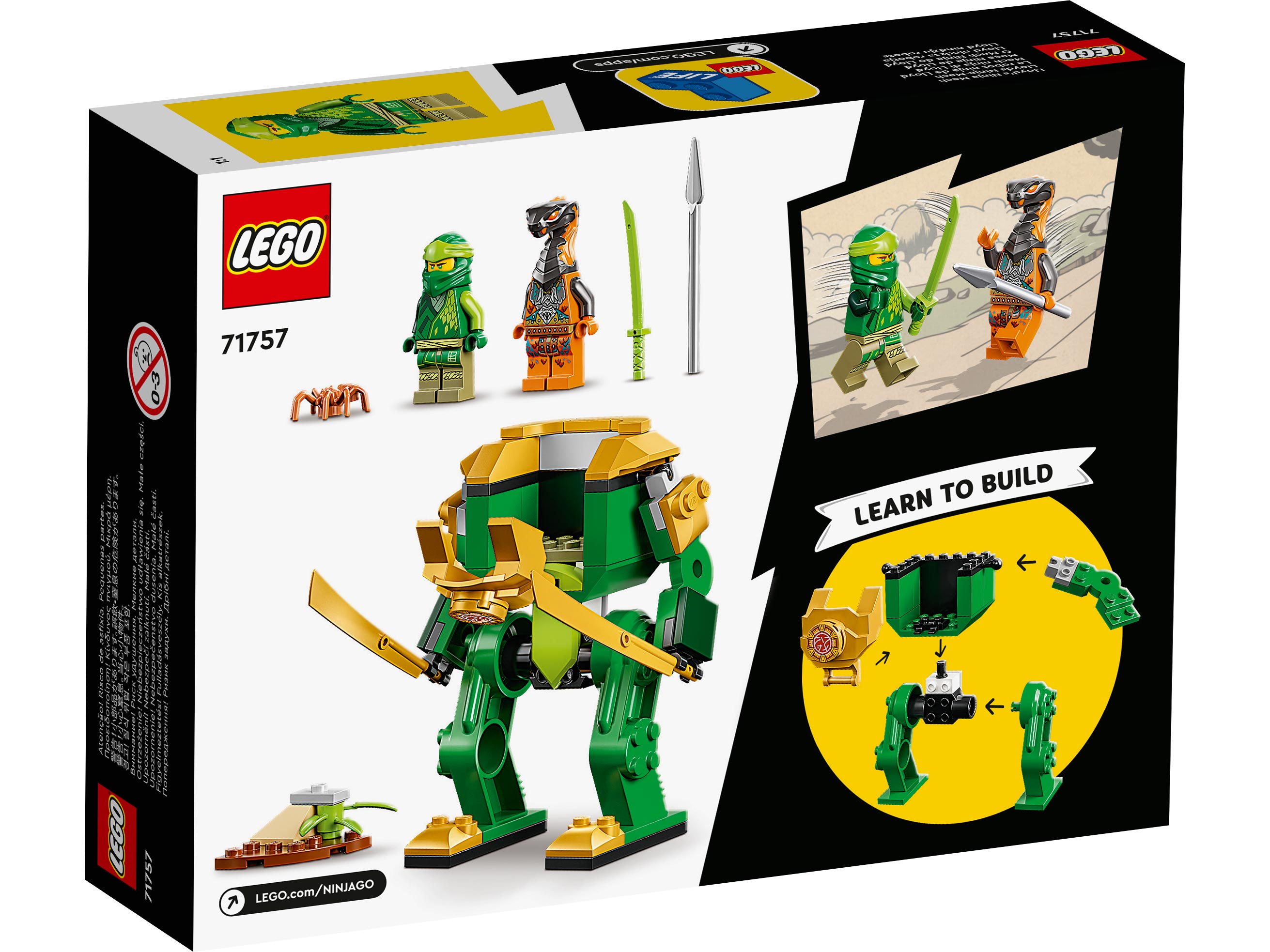 Lego Ninjago 71757 Робот-ниндзя Ллойда
