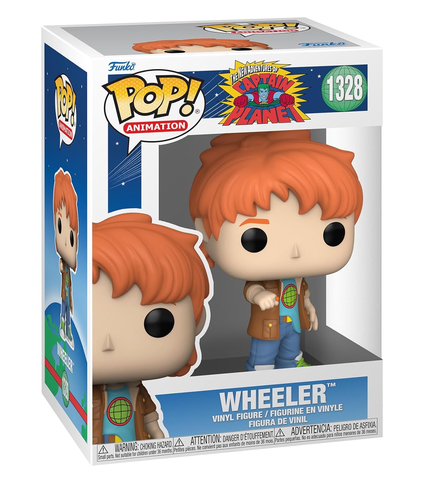 Фигурка Funko POP! Animation Captain Planet Wheeler №1328