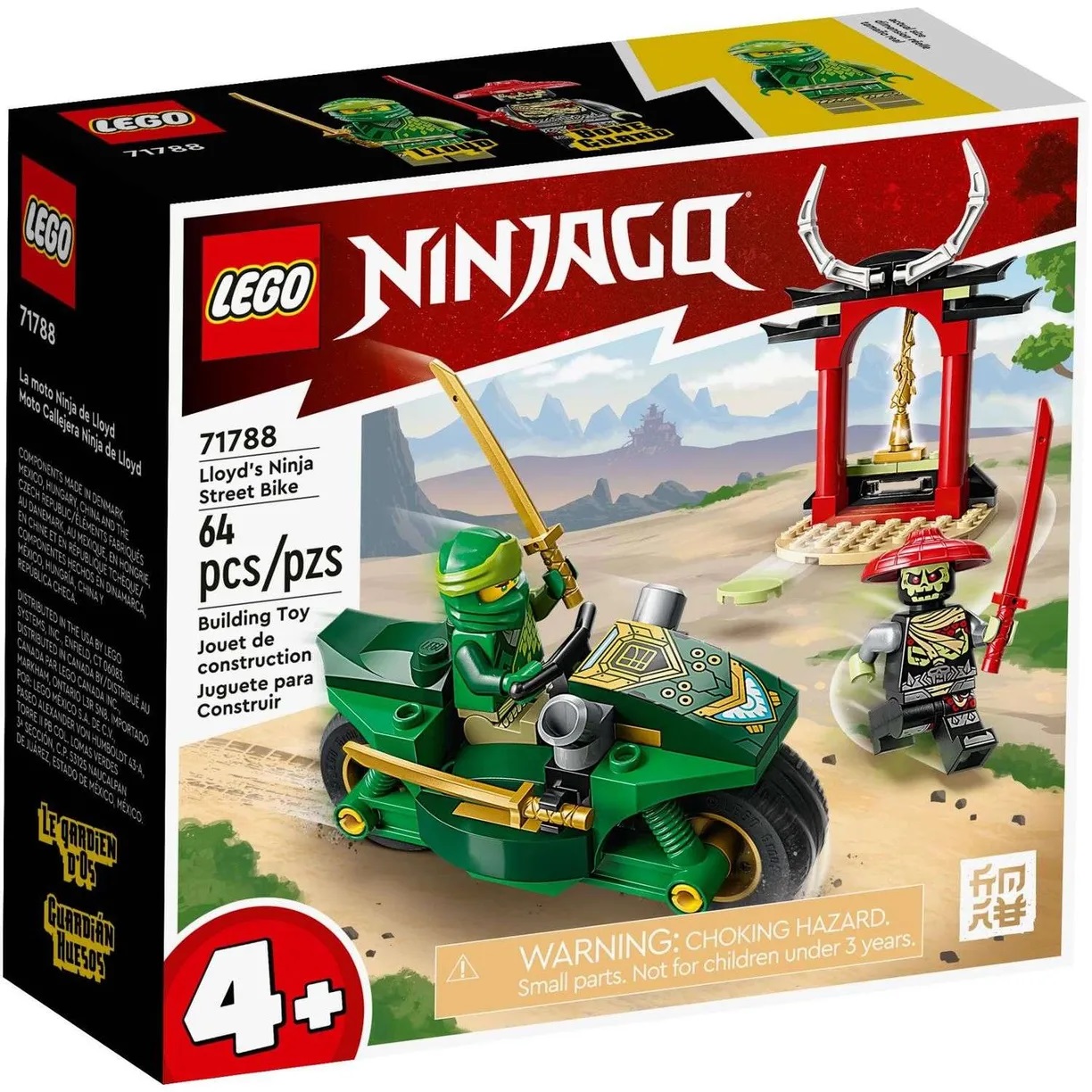 Lego Ninjago 71788 Уличный мотоцикл Ллойда