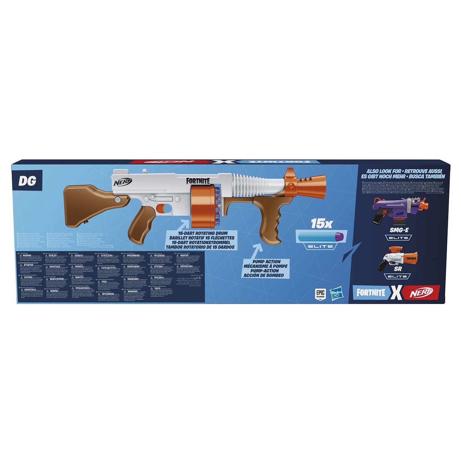 Бластер Nerf Фортнайт E7521 ДиДжи