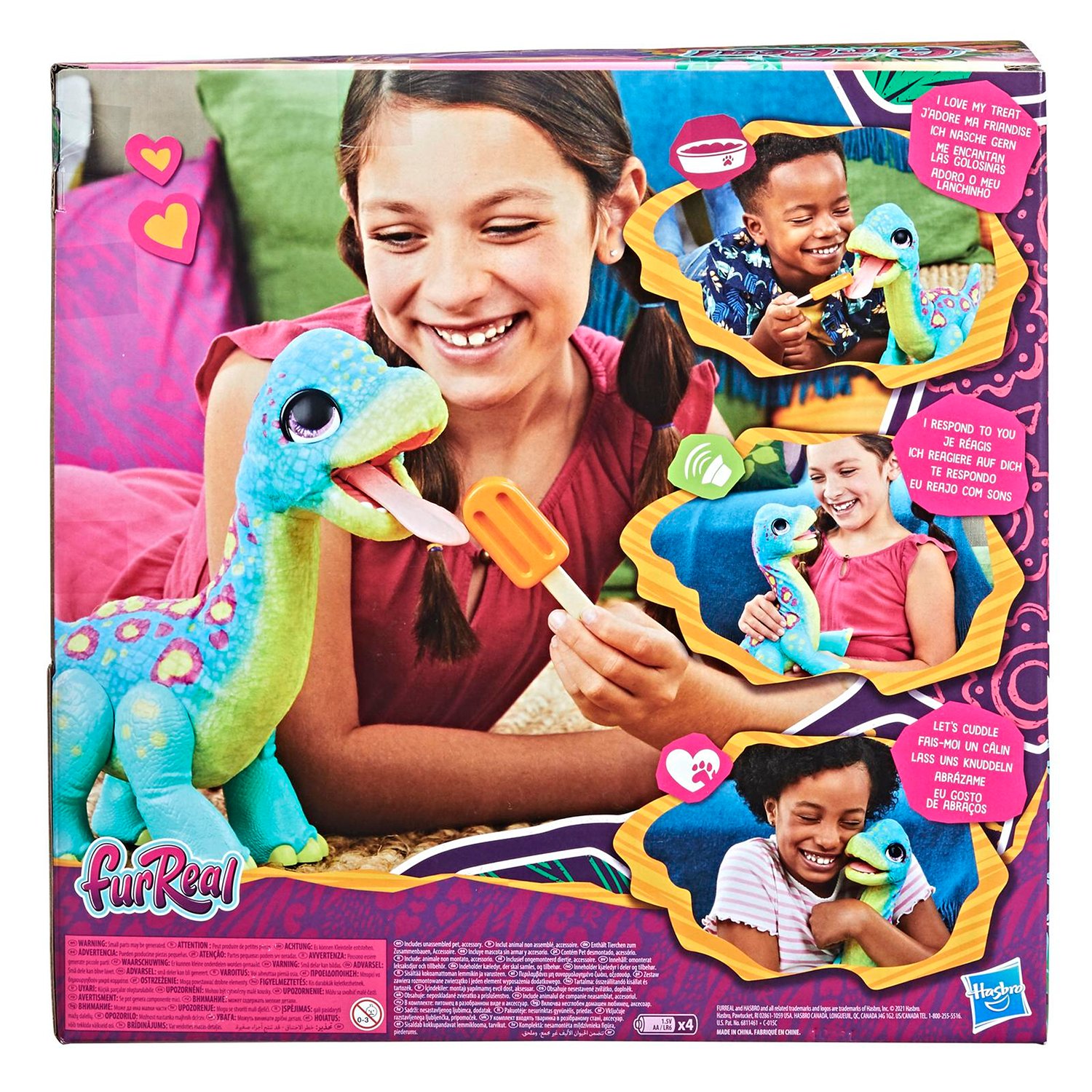 FurReal Friends F1739 Малыш Динозавр
