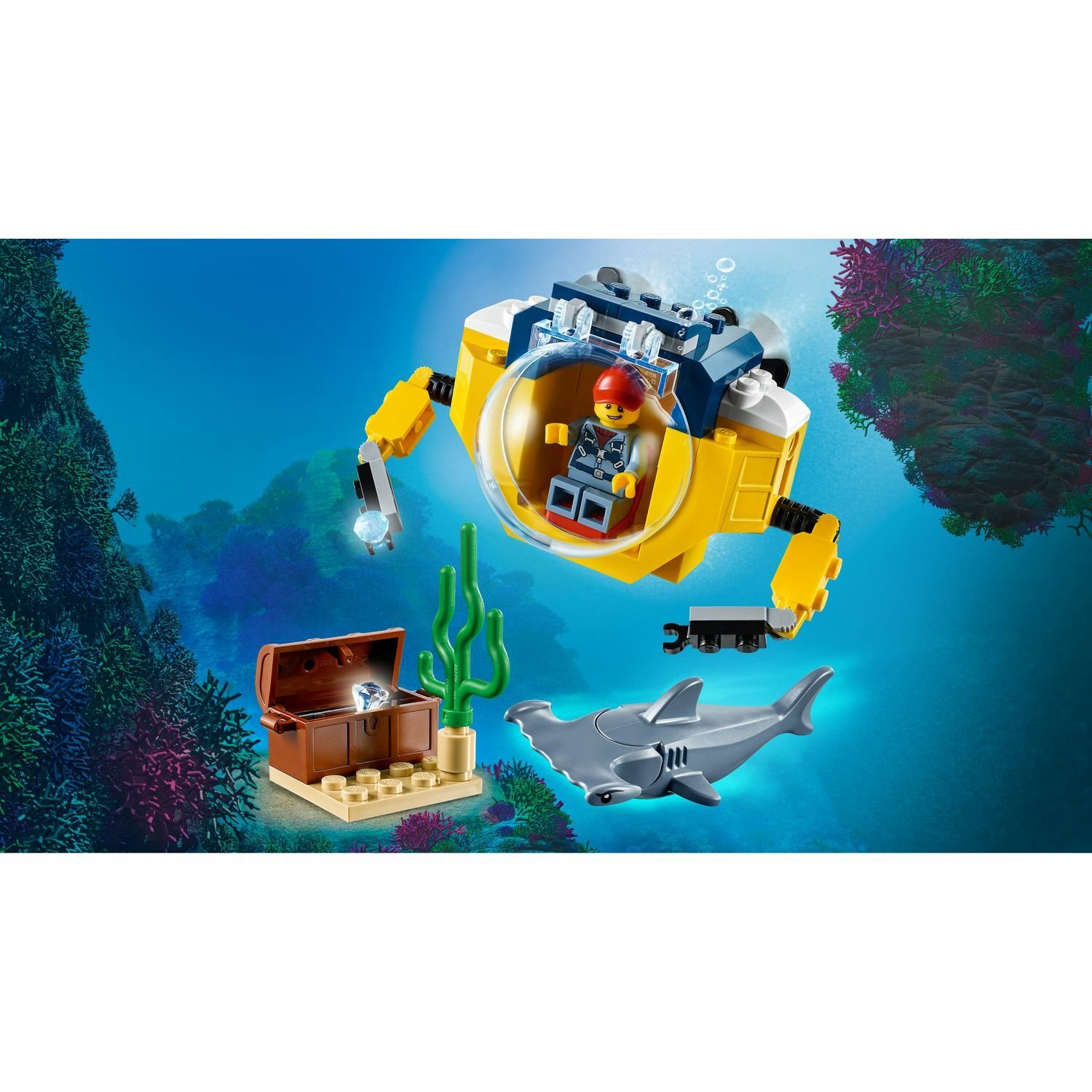Lego City 60263 Океан: мини-подлодка