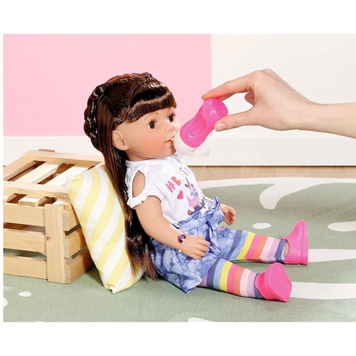 Кукла Zapf Creation Baby Born 830-352 Бэби Борн Кукла Сестричка Брюнетка, 43 см