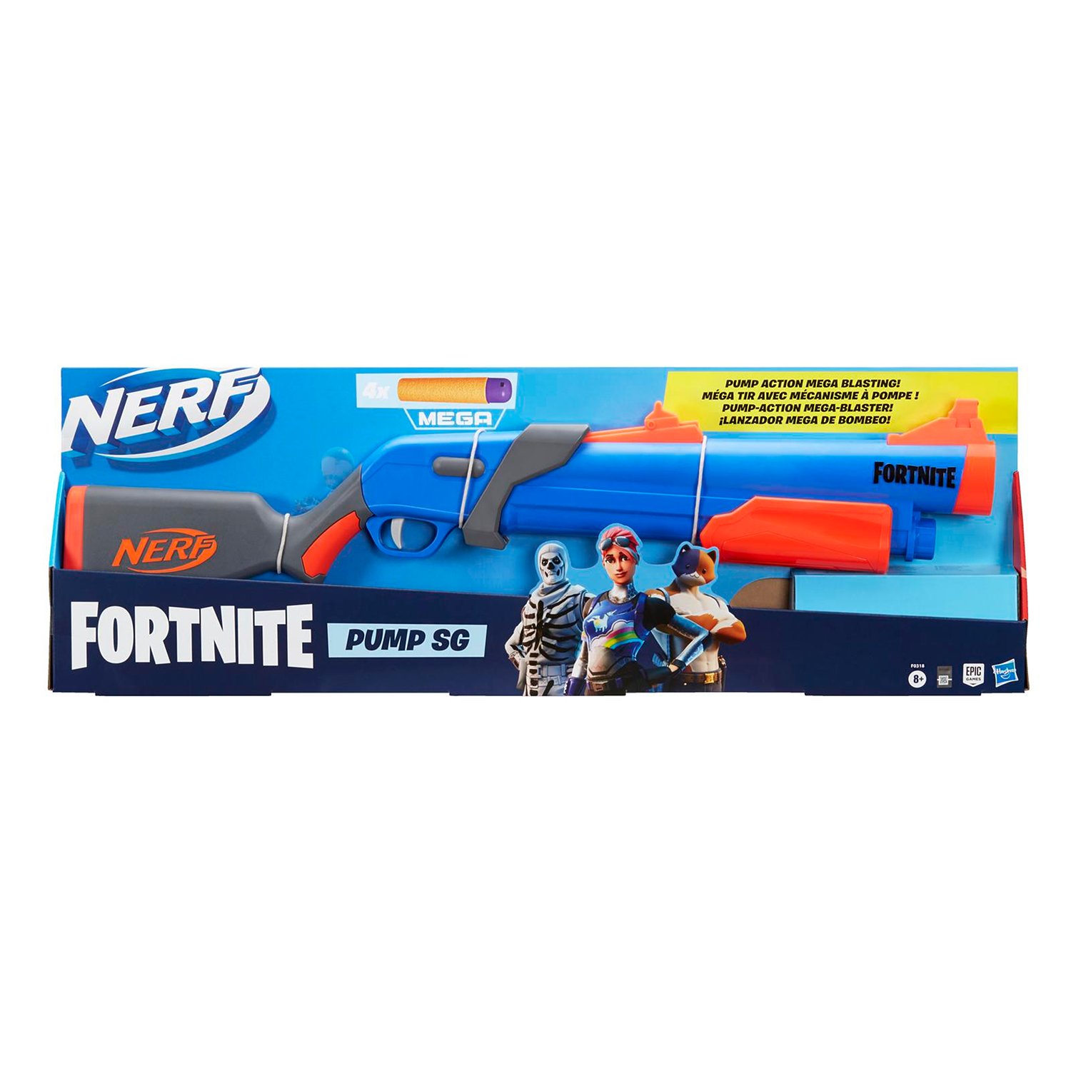 Бластер Nerf Фортнайт F0318 Pump SG