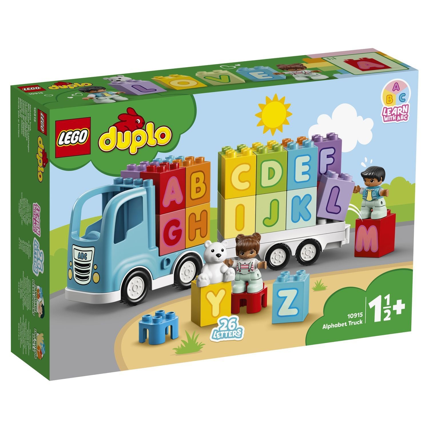 Lego Duplo 10915 Грузовик «Алфавит»