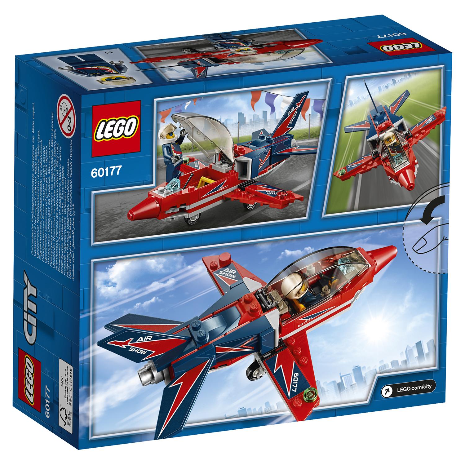 Lego City 60177 Реактивный самолёт