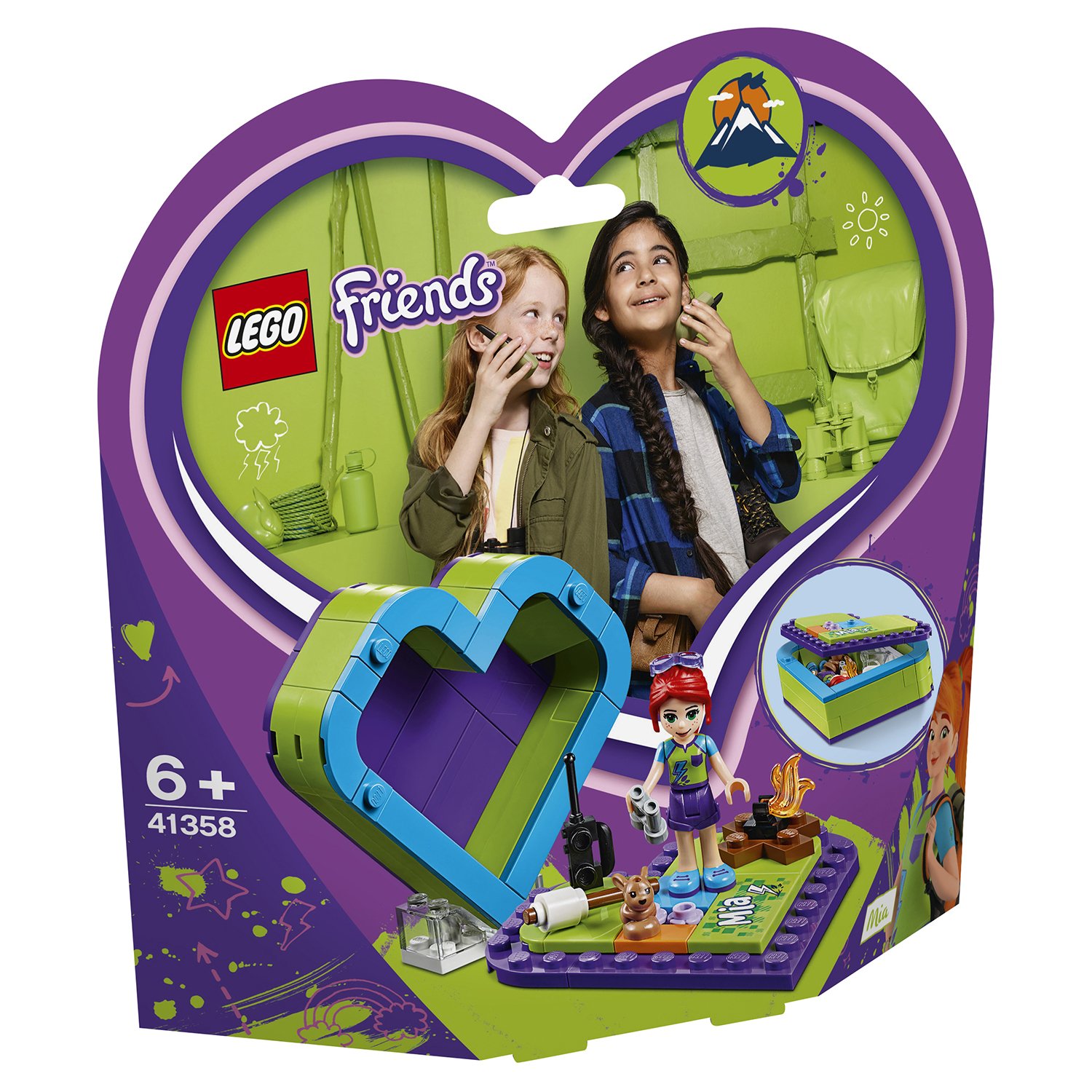 Lego Friends 41358 Шкатулка-сердечко Мии