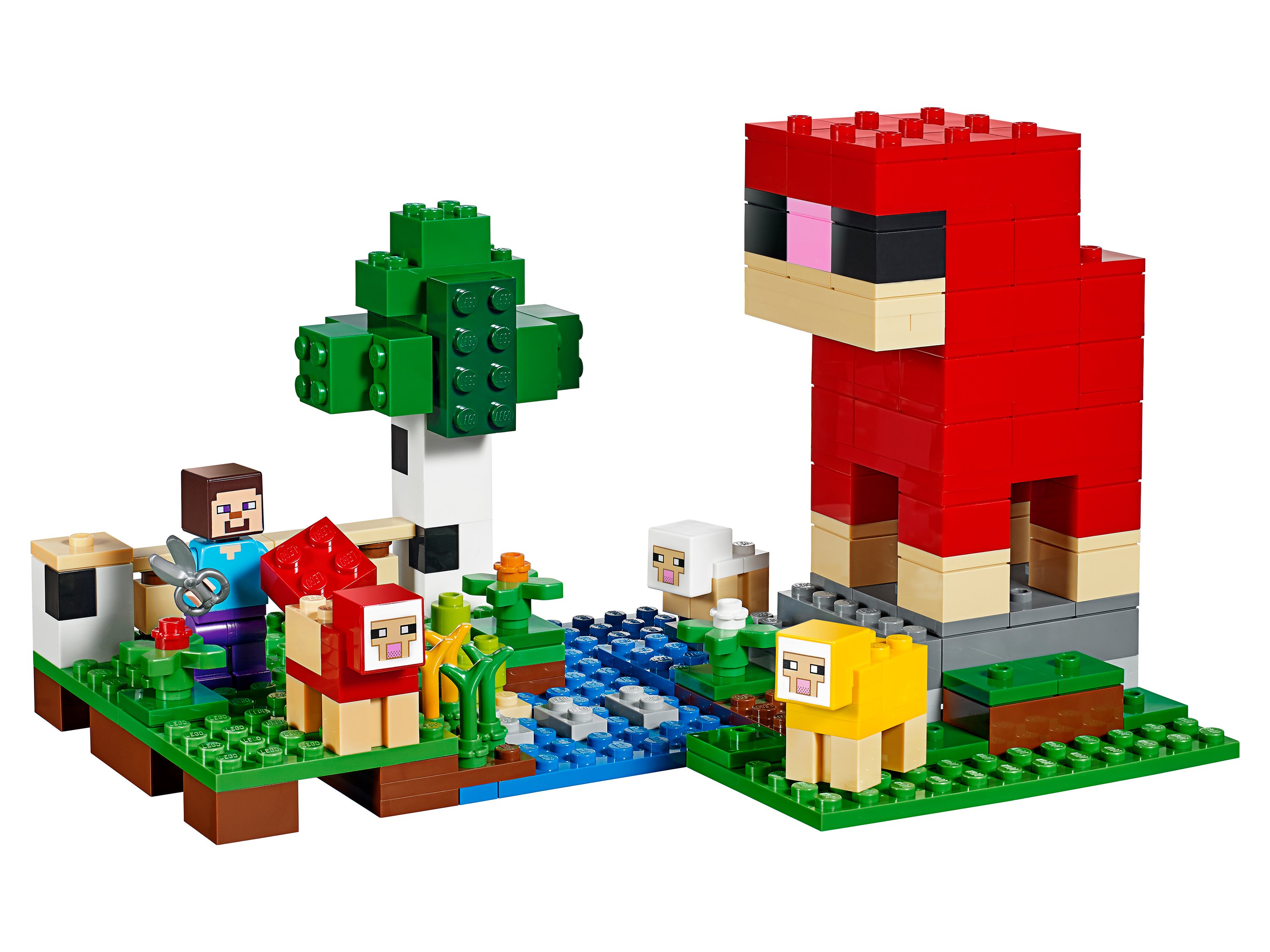 Lego Minecraft 21153 Шерстяная ферма