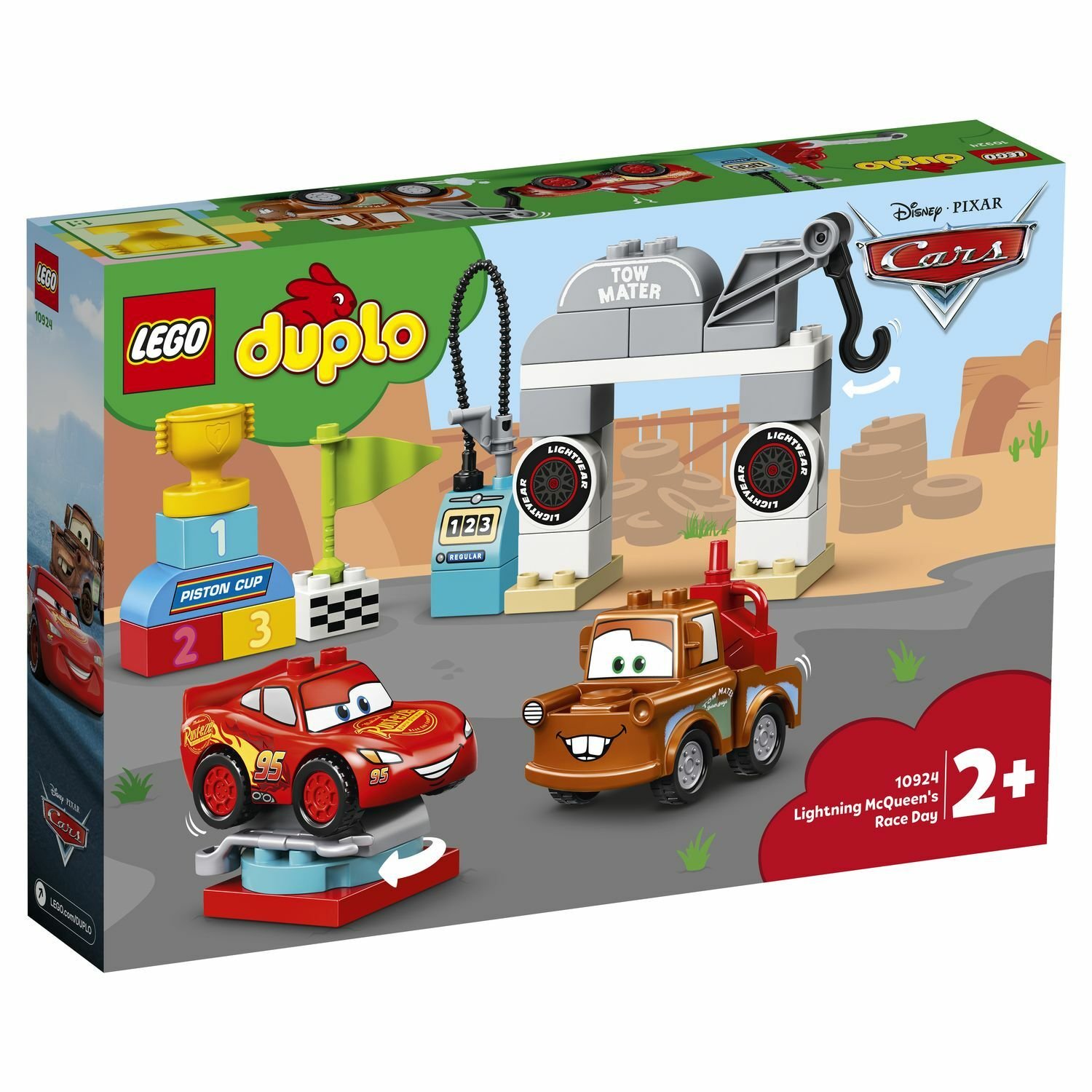 Lego Duplo 10924 Гонки Молнии МакКуина