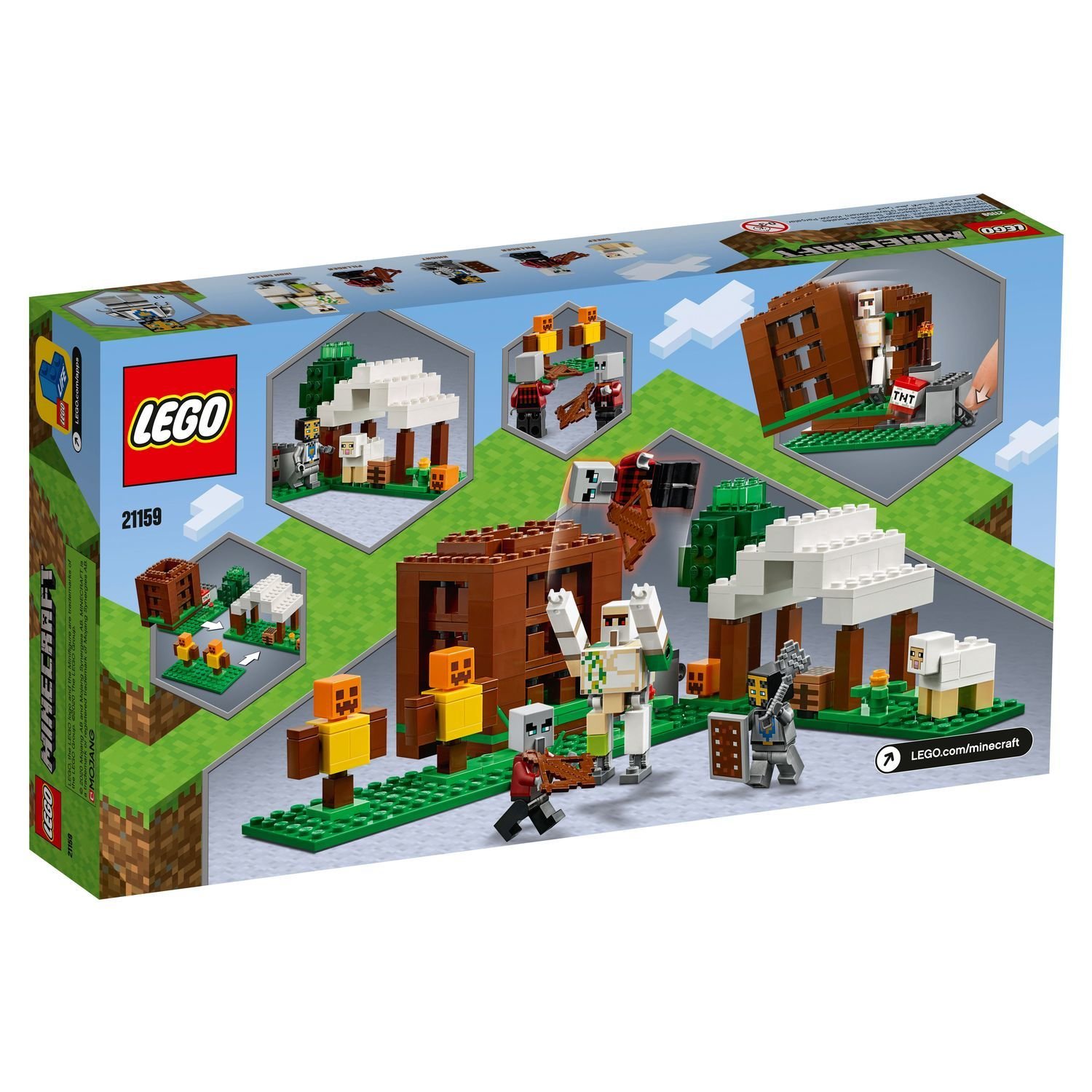 Lego Minecraft 21159 Аванпост разбойников