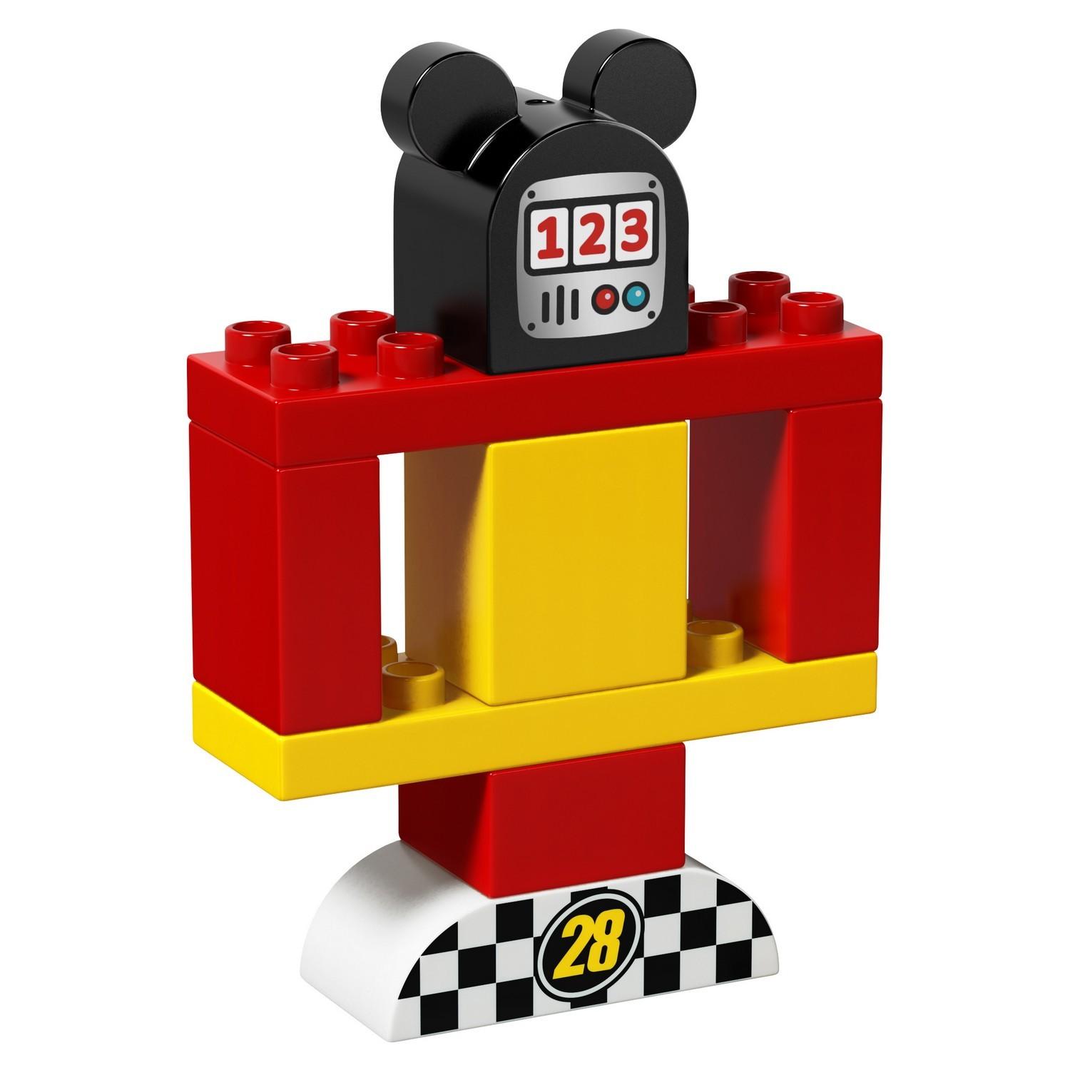 Lego Duplo 10843 Гоночная машина Микки