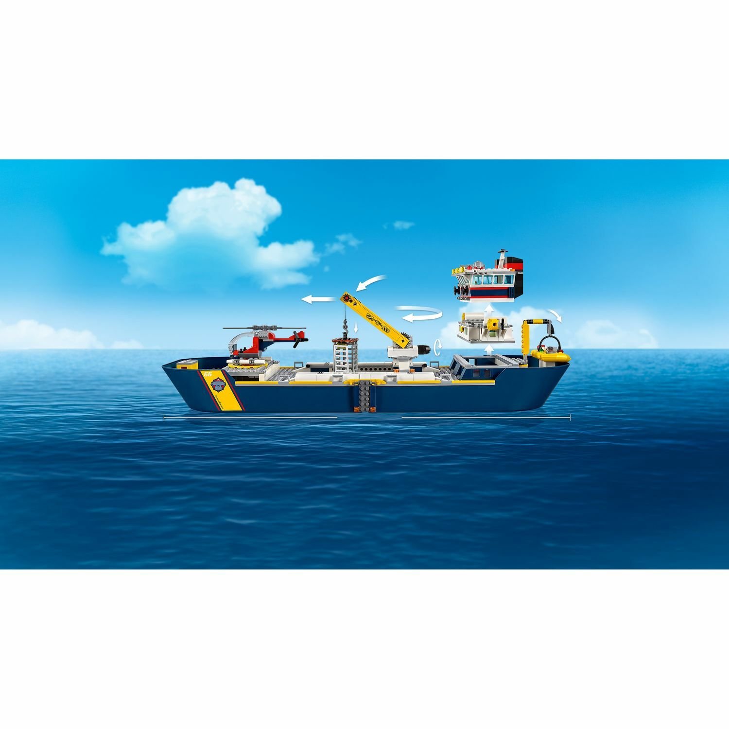 Lego City 60266 Океан: исследовательское судно
