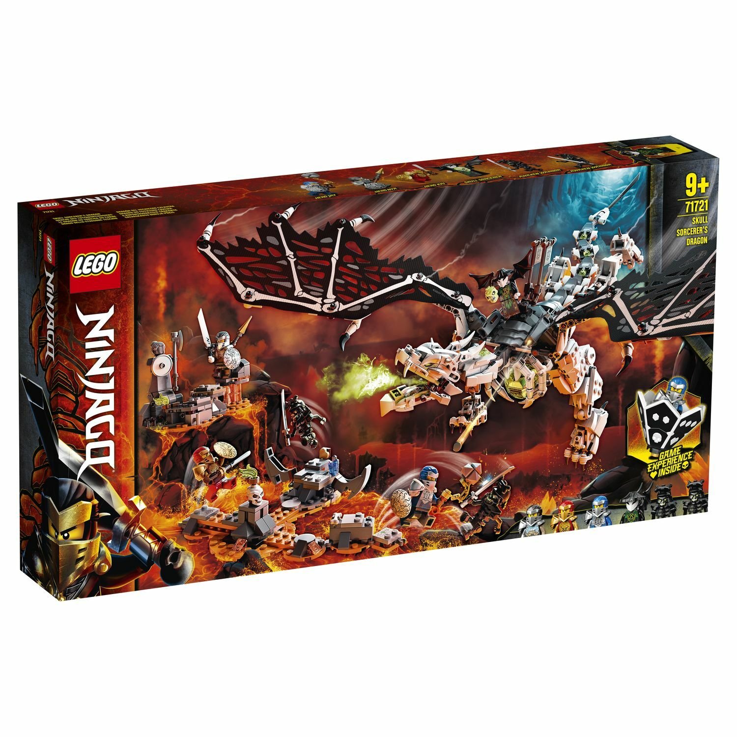 Lego Ninjago 71721 Дракон чародея-скелета