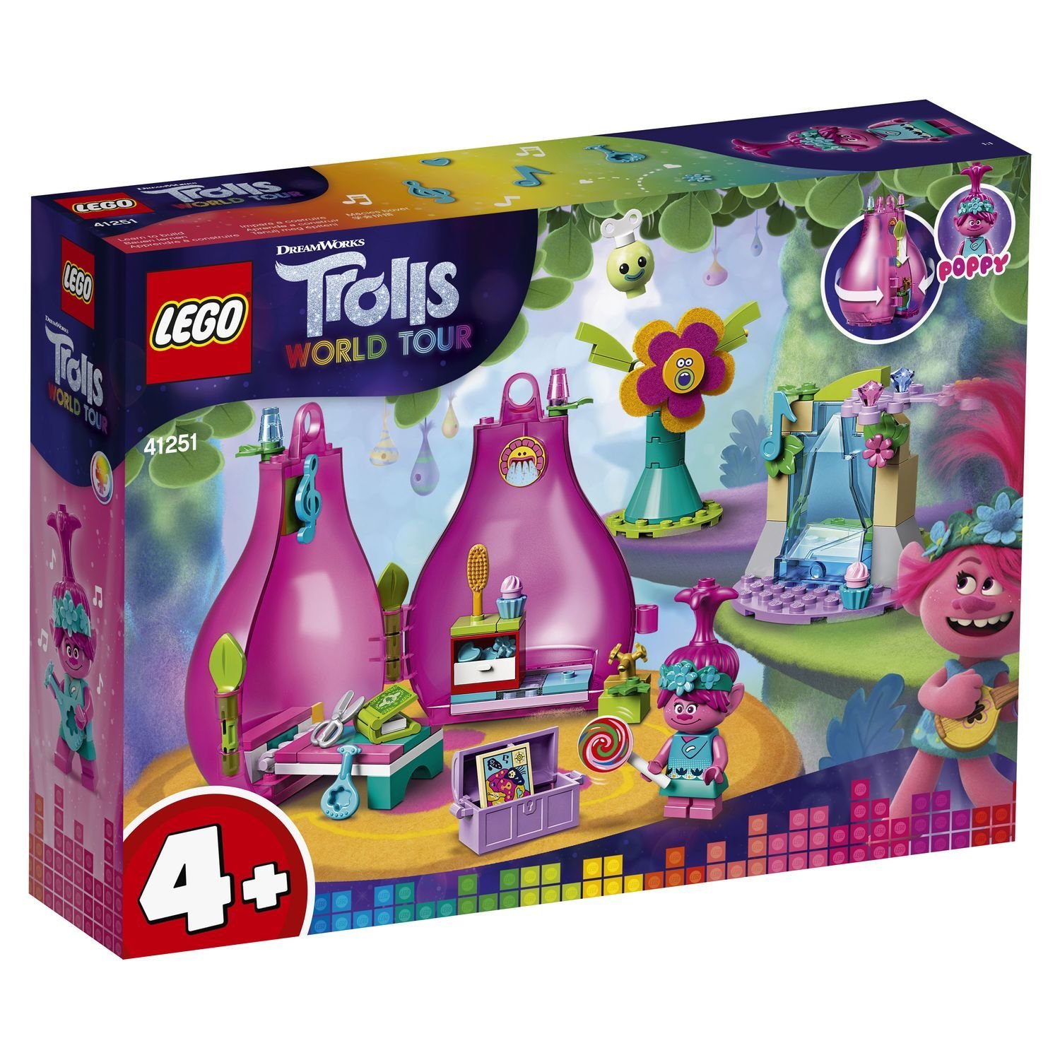 Lego Trolls 41251 Домик-бутон Розочки