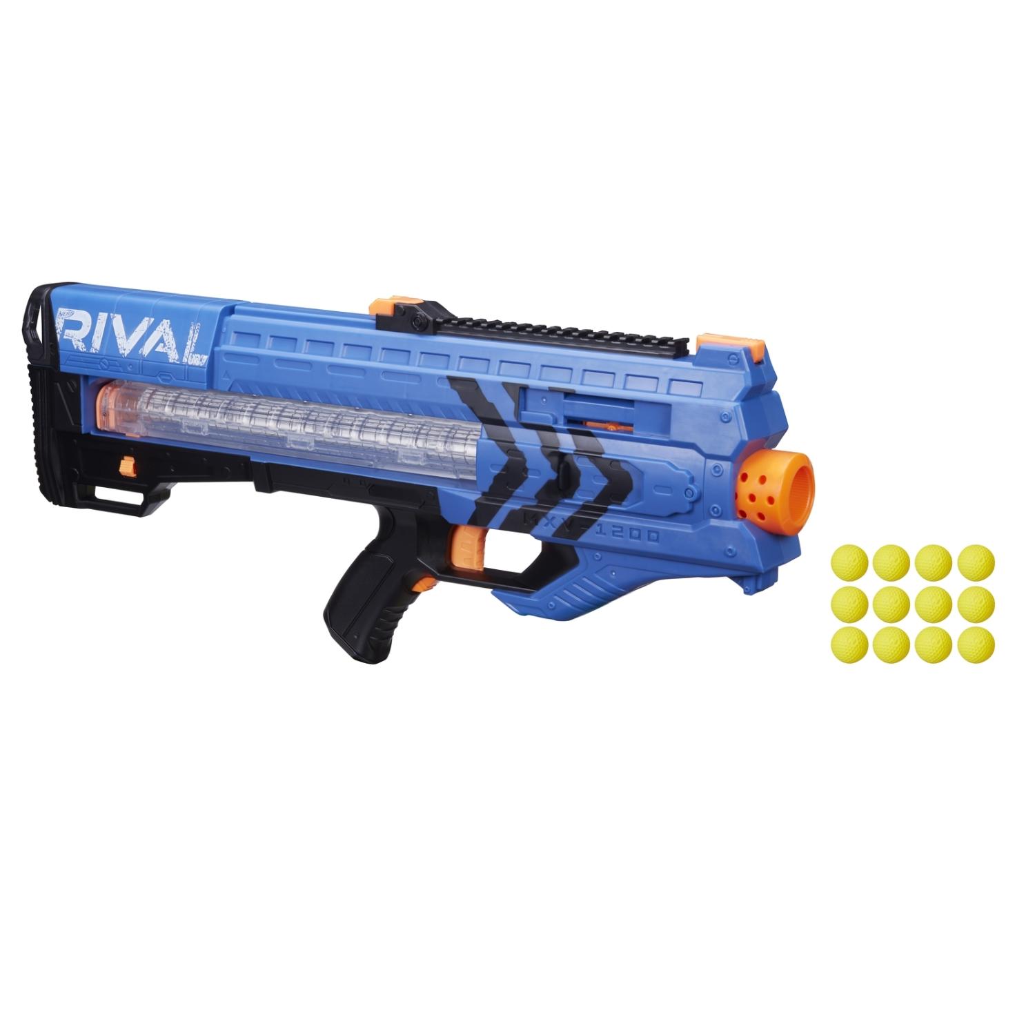 Бластер Nerf Райвал B1591 Зевс синий