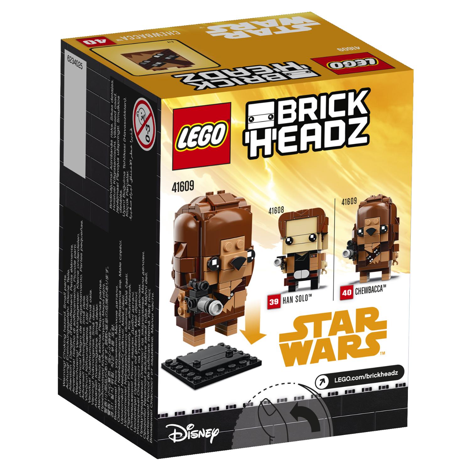 Lego BrickHeadz 41609 Чубакка