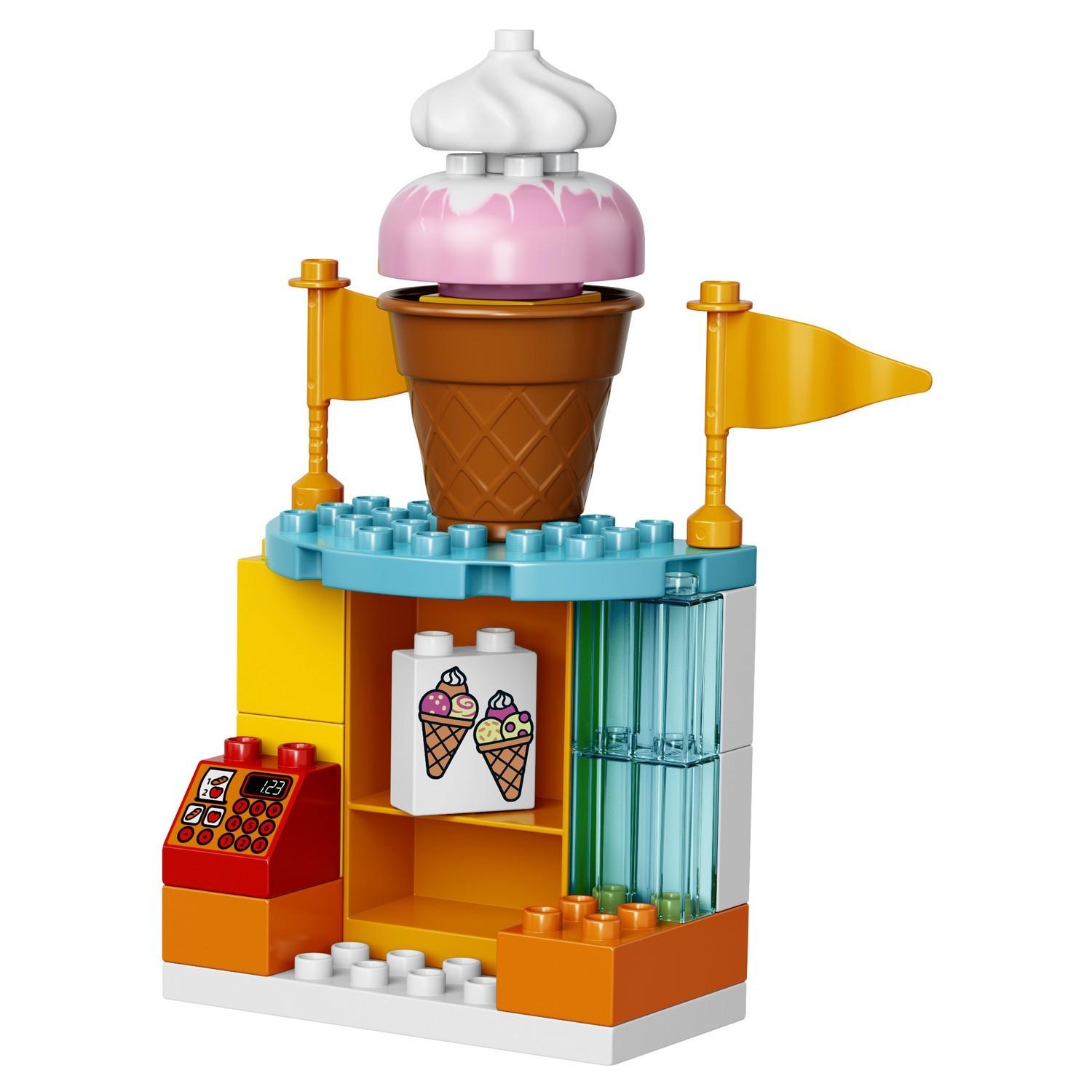 Lego Duplo 10840 Большой парк аттракционов