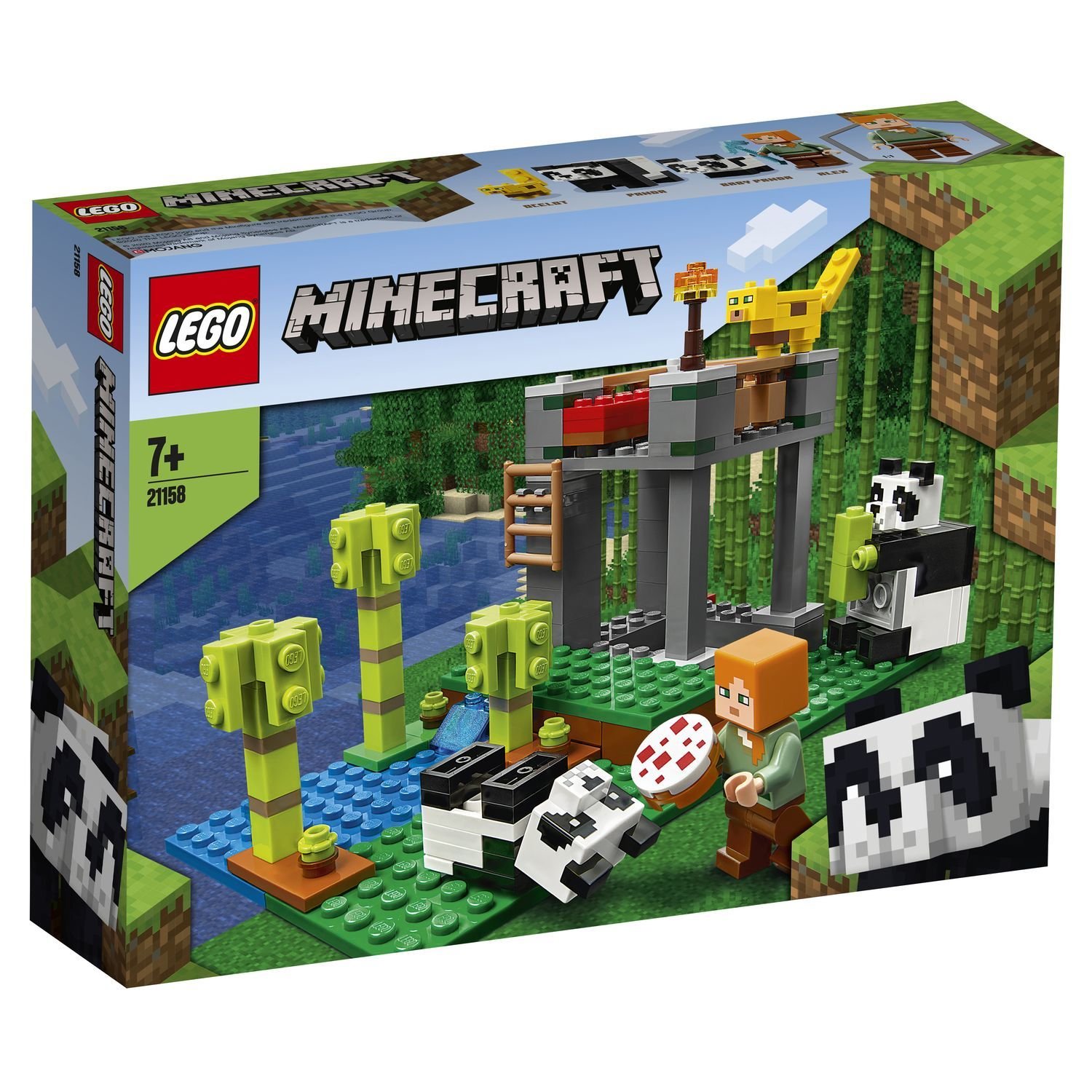 Lego Minecraft 21158 Питомник панд