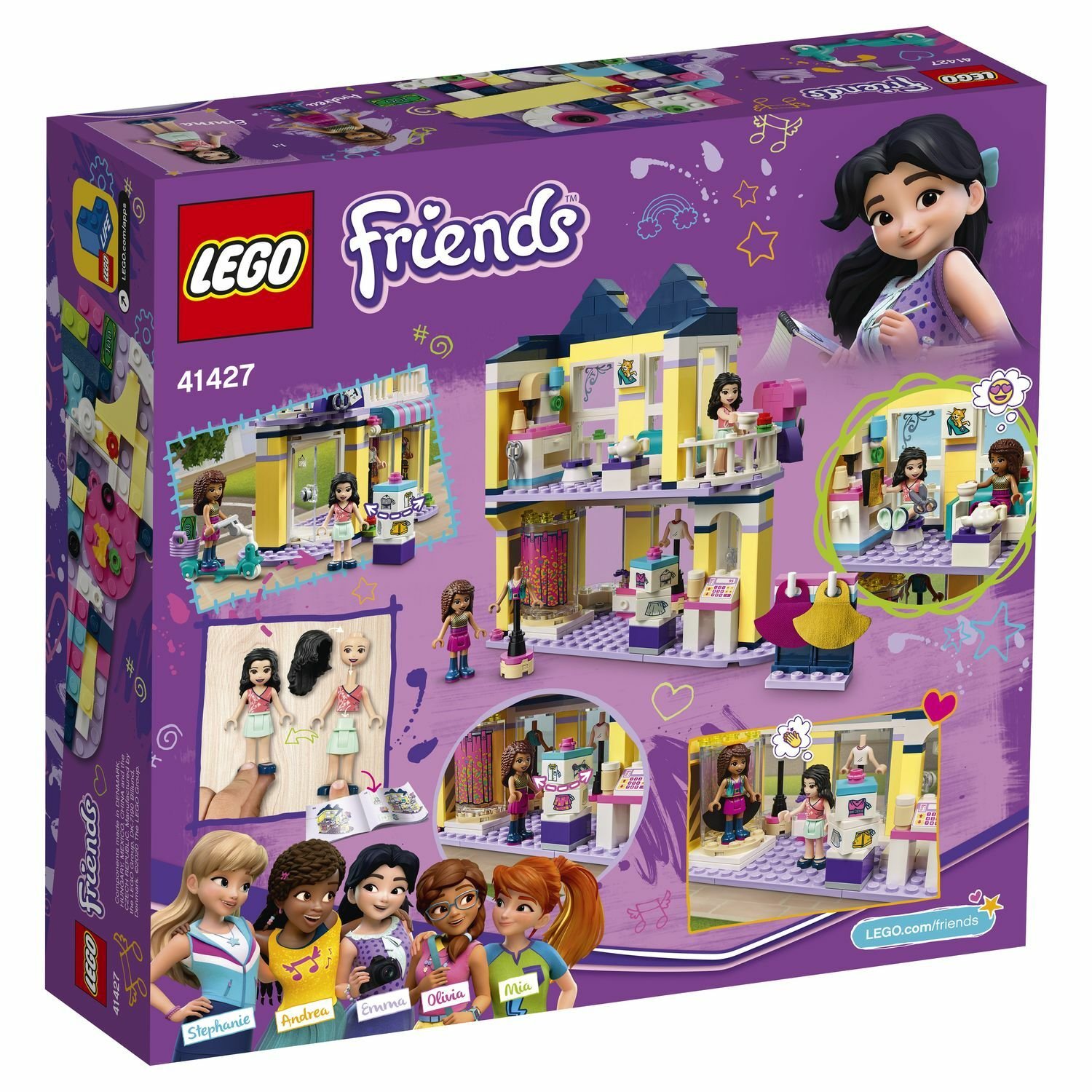 Lego Friends 41427 Модный бутик Эммы