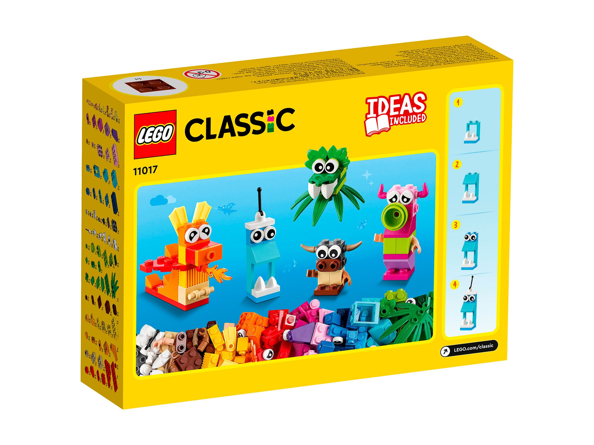 Lego Classic 11017 Творческие монстры