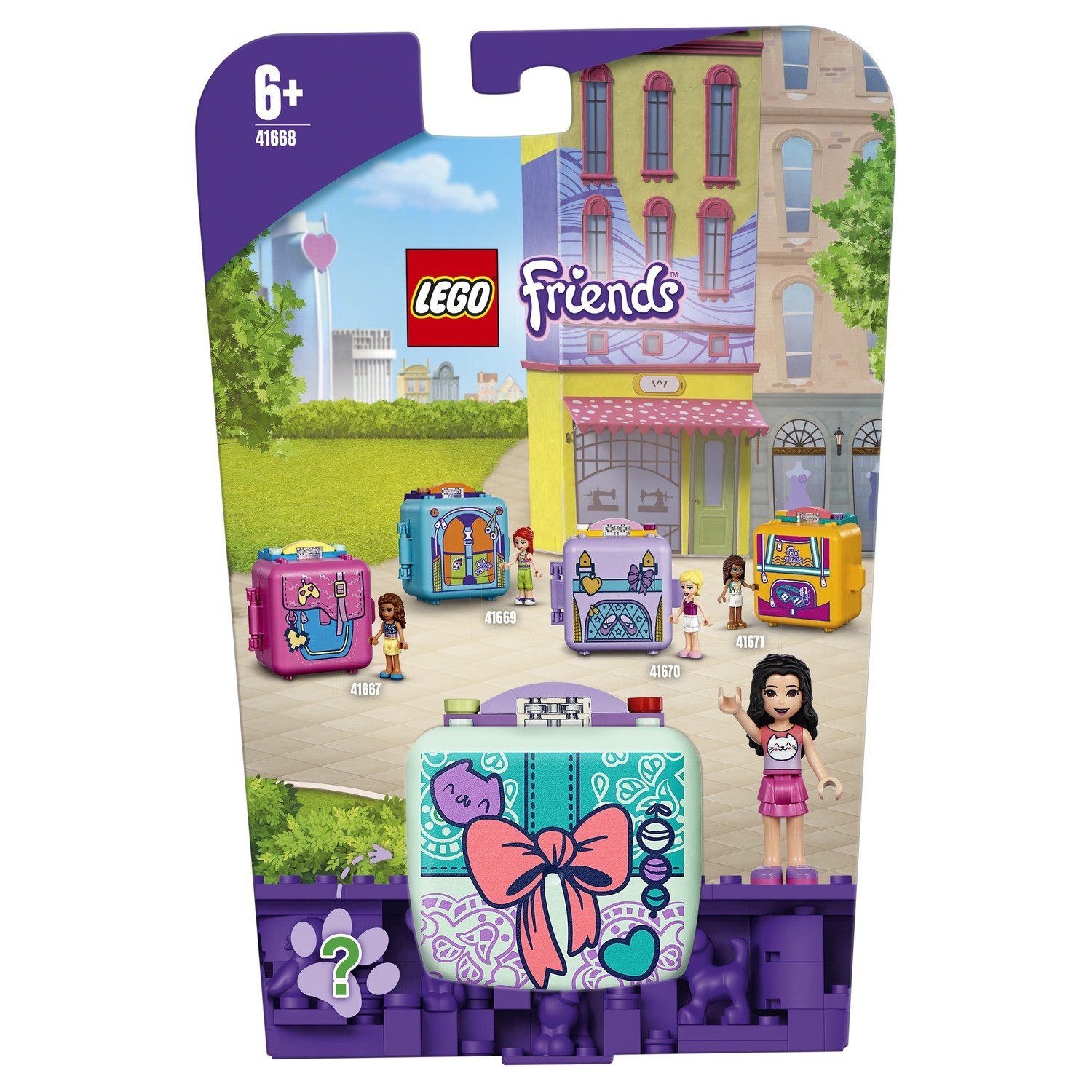 Lego Friends 41668 Модный кубик Эммы