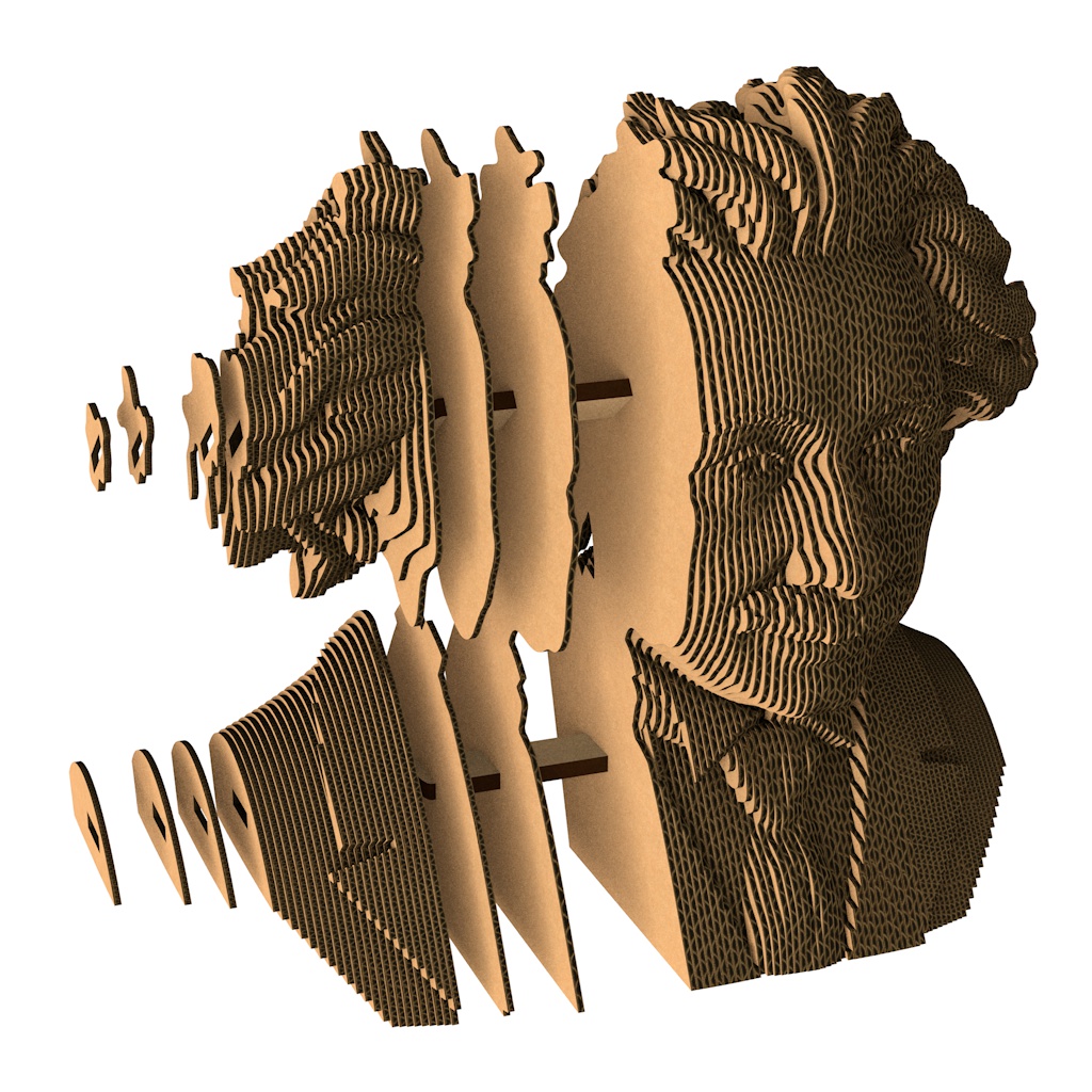 3D Пазл 5Cult Альберт Эйнштейн