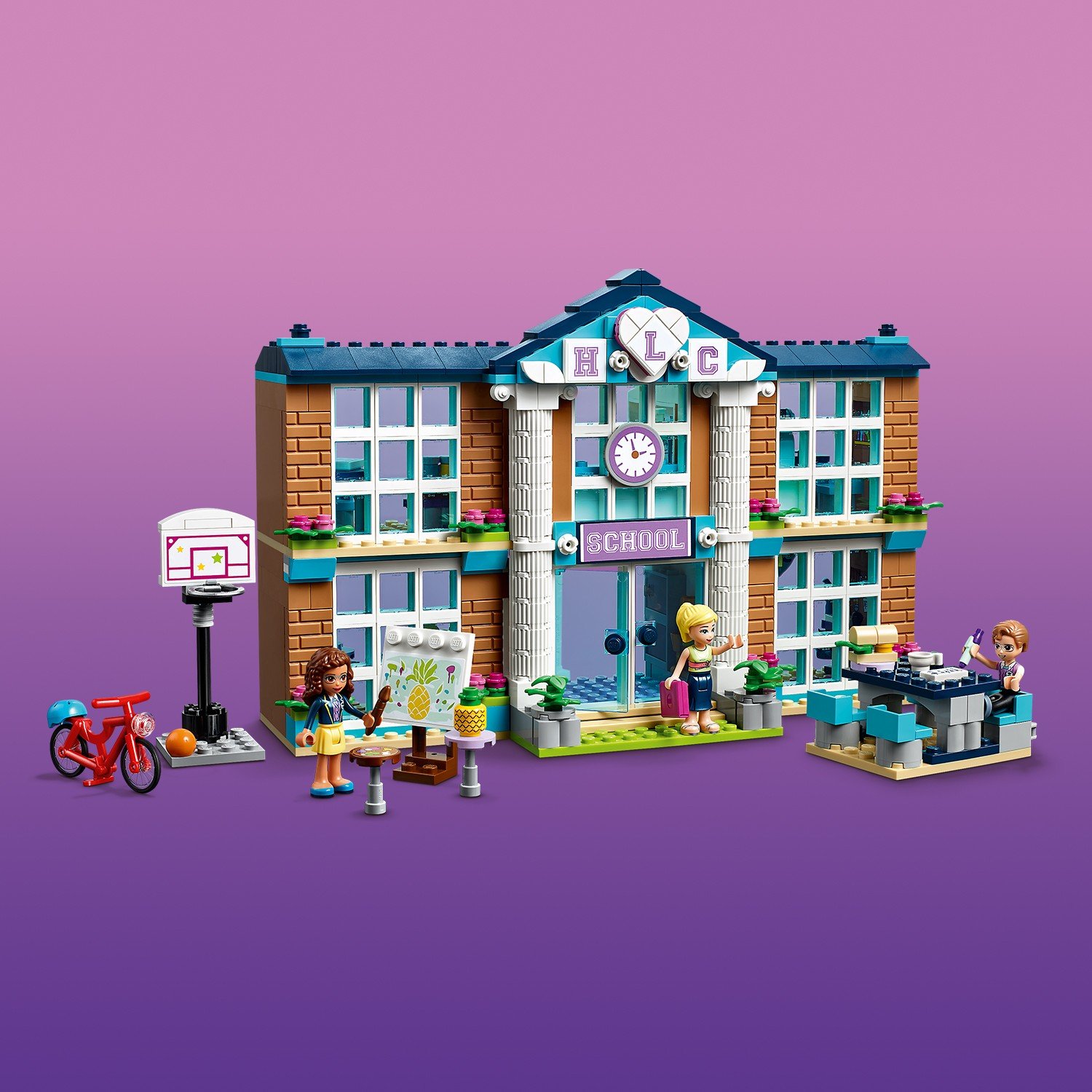 Lego Friends 41682 Школа Хартлейк Сити